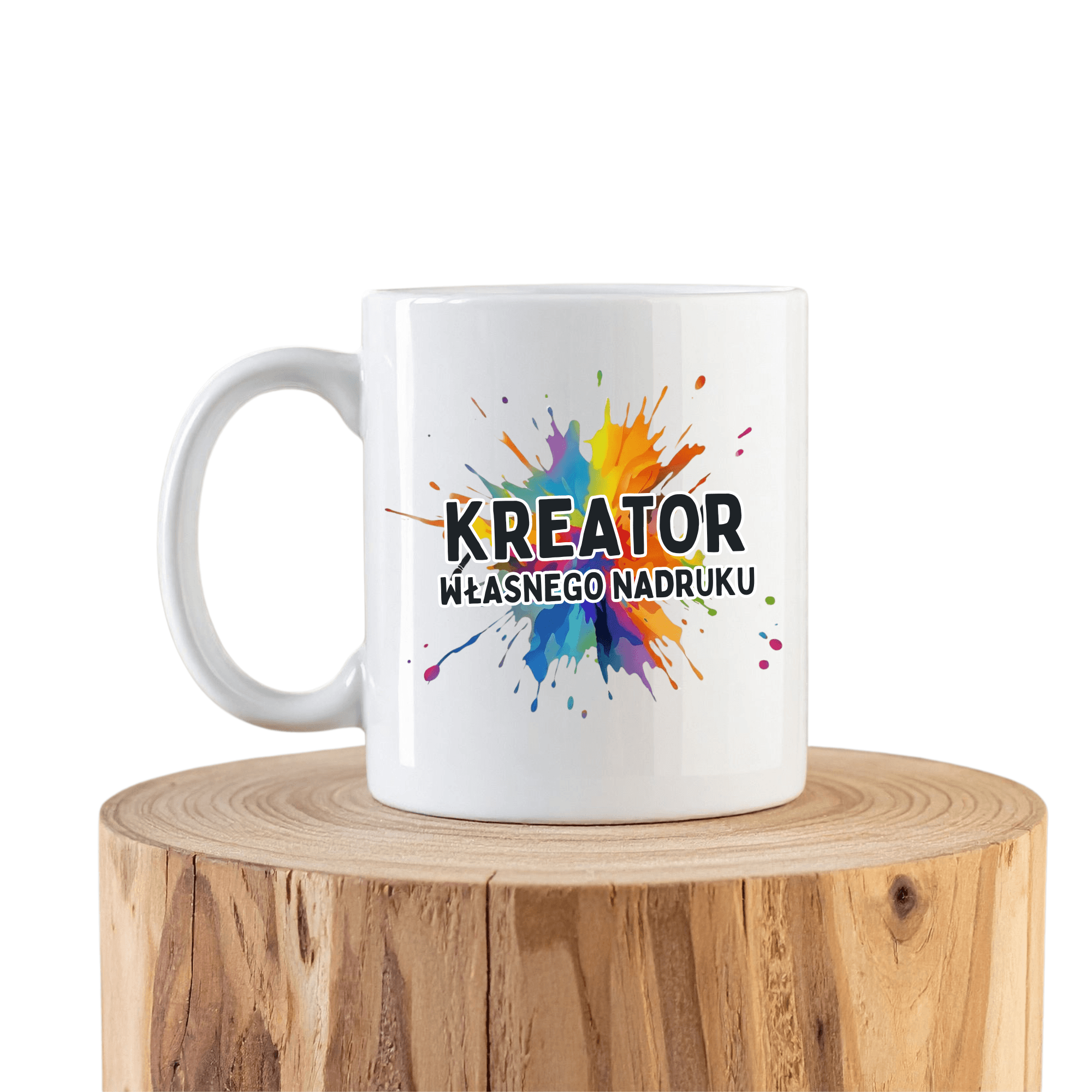 Kubek 330ml Personalizowany Kreator Twojego Projektu Sublimacja