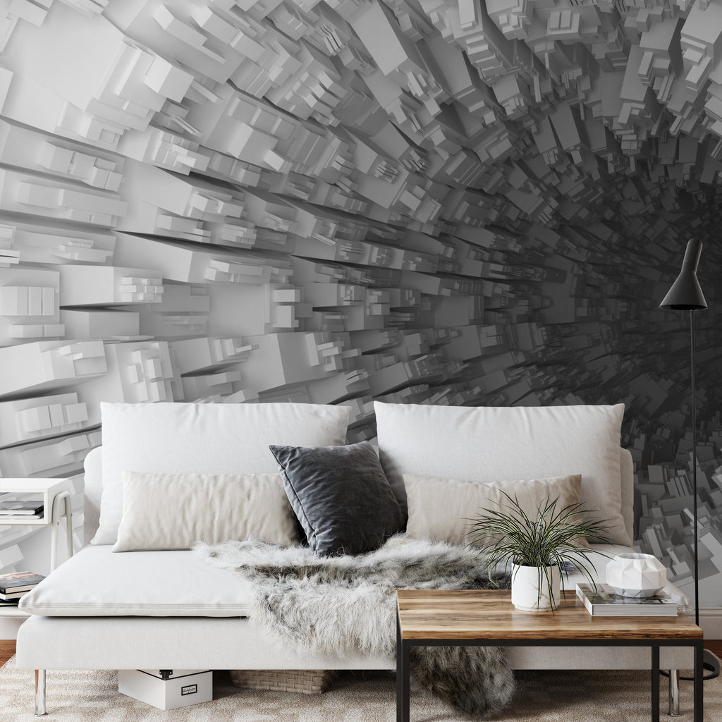 Fototapeta Abstrakcyjny Tunel 3D