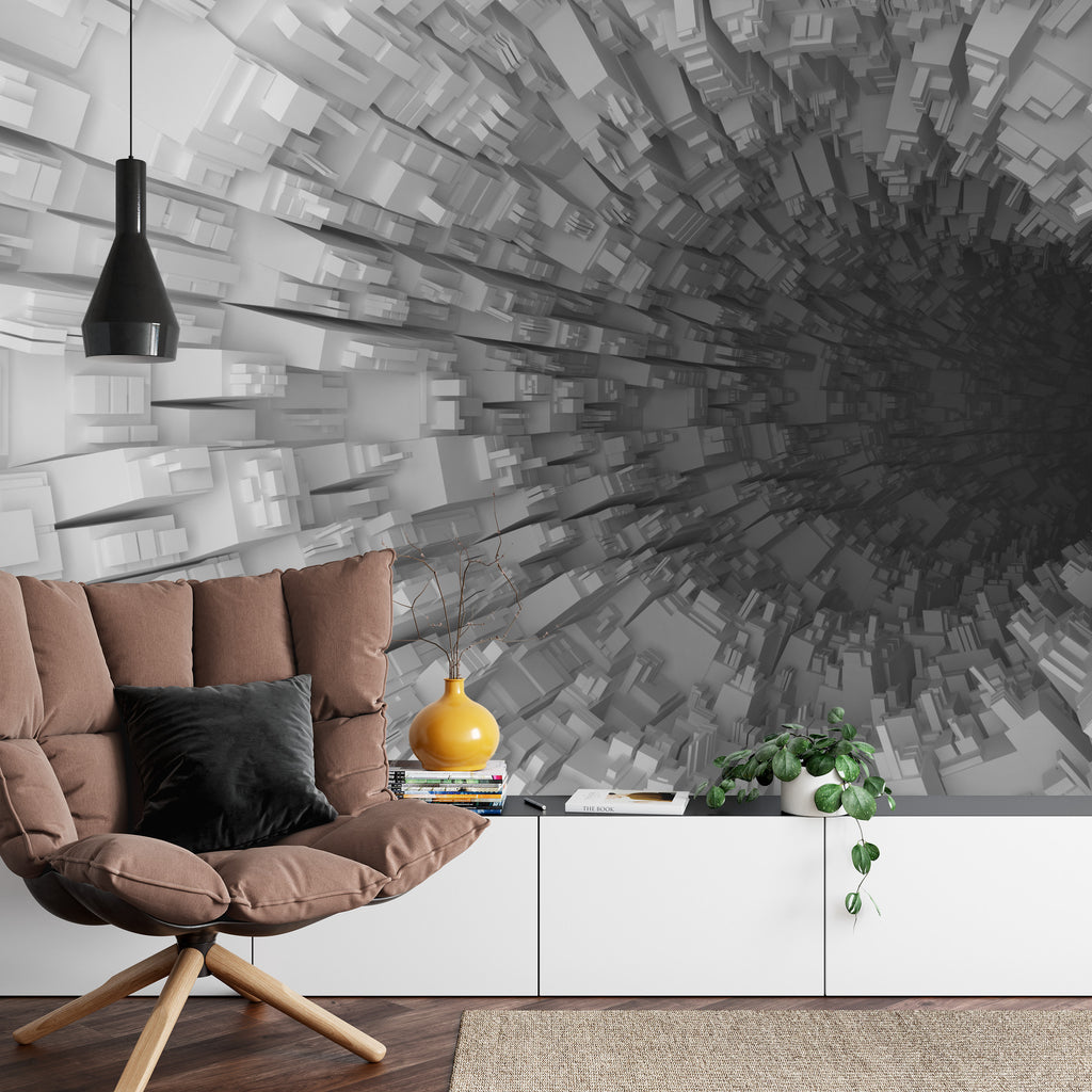 Fototapeta Abstrakcyjny Tunel 3D