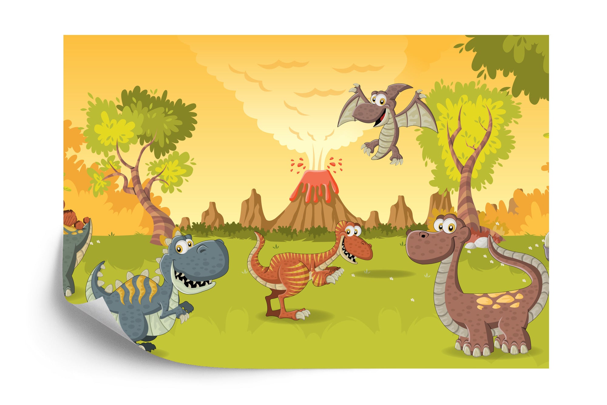 Fototapeta Bajkowe Dinozaury