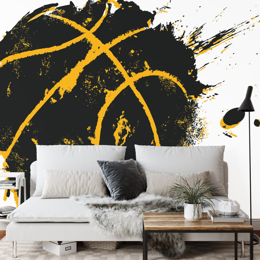 Fototapeta Piłka W Stylu Graffiti