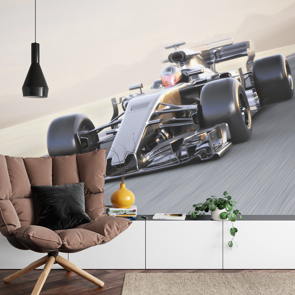 Fototapeta Bolid F1 W Ruchu