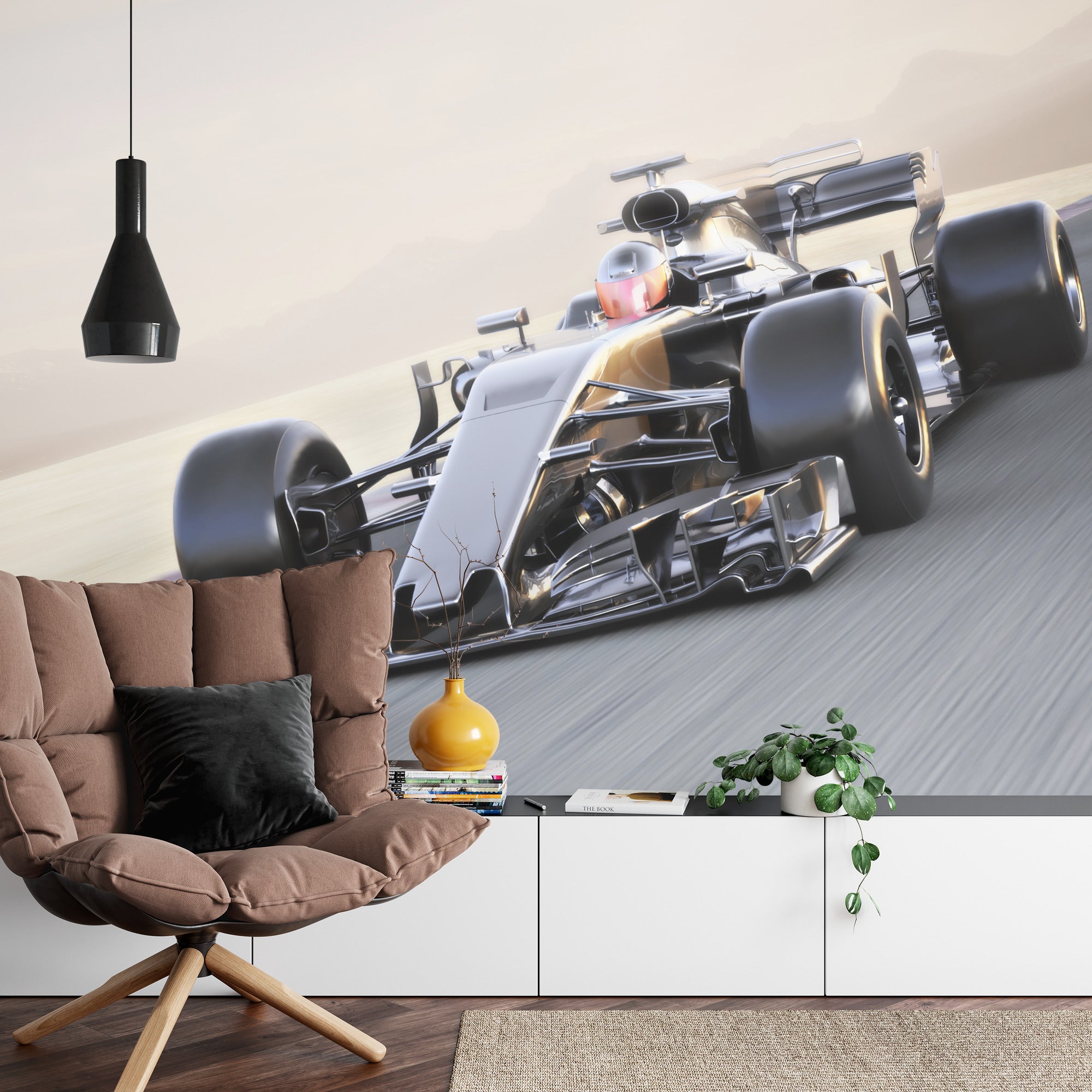 Fototapeta Bolid F1 W Ruchu