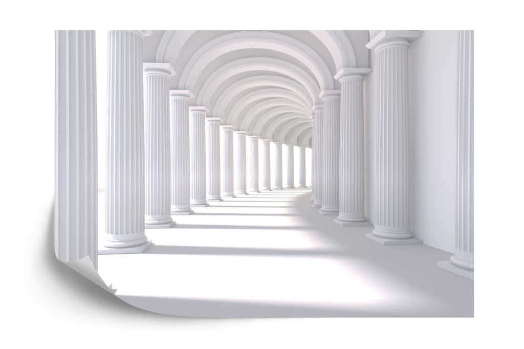 Fototapeta 3D Tunel - Kolumny