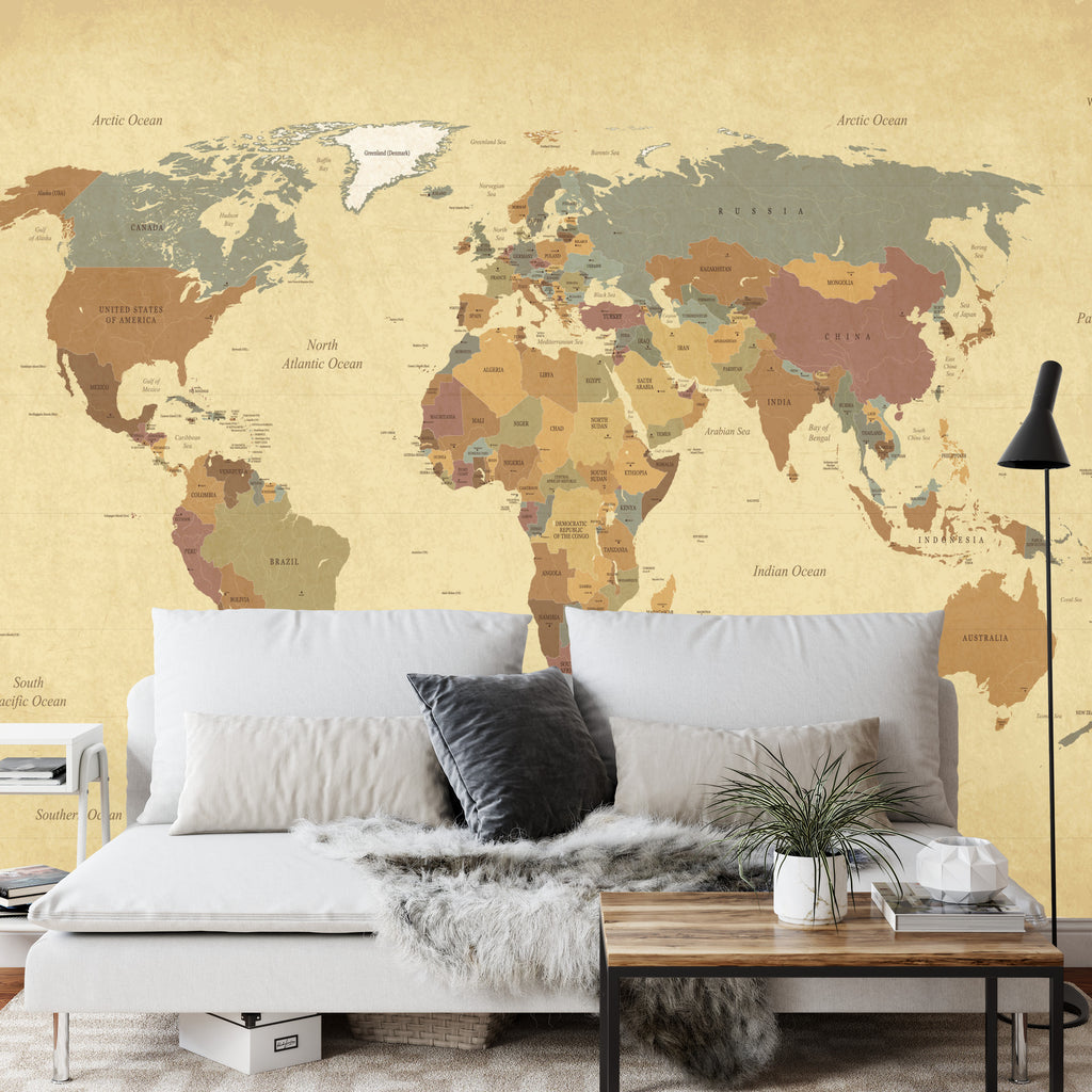Fototapeta Mapa Świata