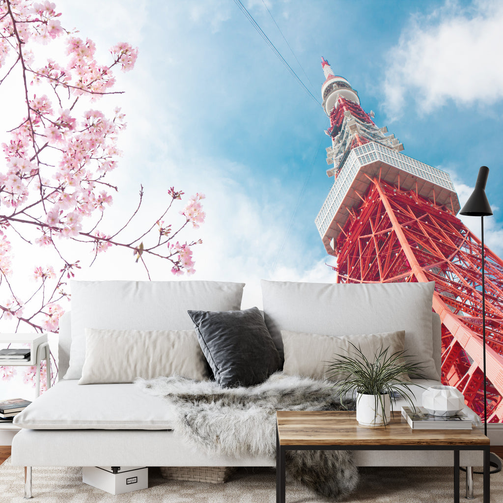 Fototapeta Tokyo Tower Na Tle Nieba