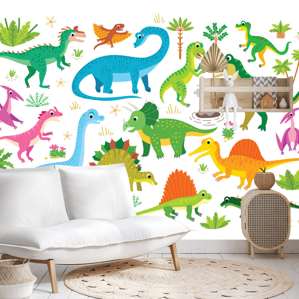 Fototapeta Dinozaury Jak Z Kreskówki