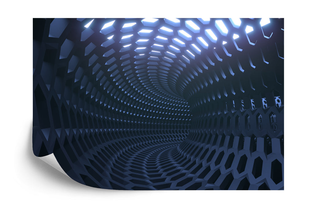 Fototapeta 3D Tunel - Abstrakcja