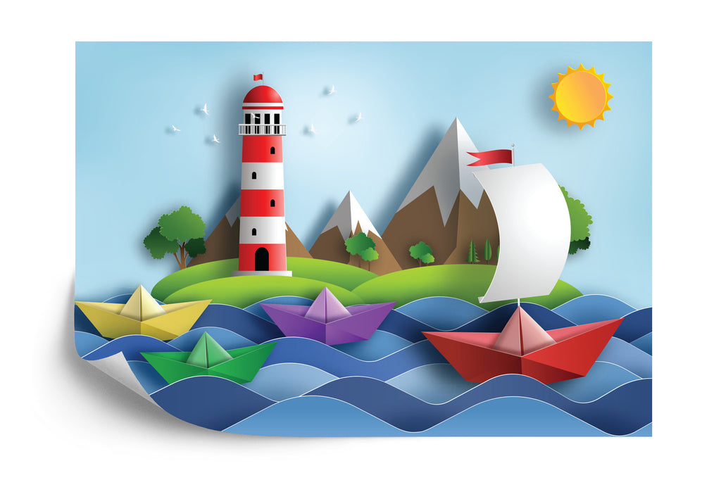 Fototapeta Seria Wycinanek „Sail Away”.