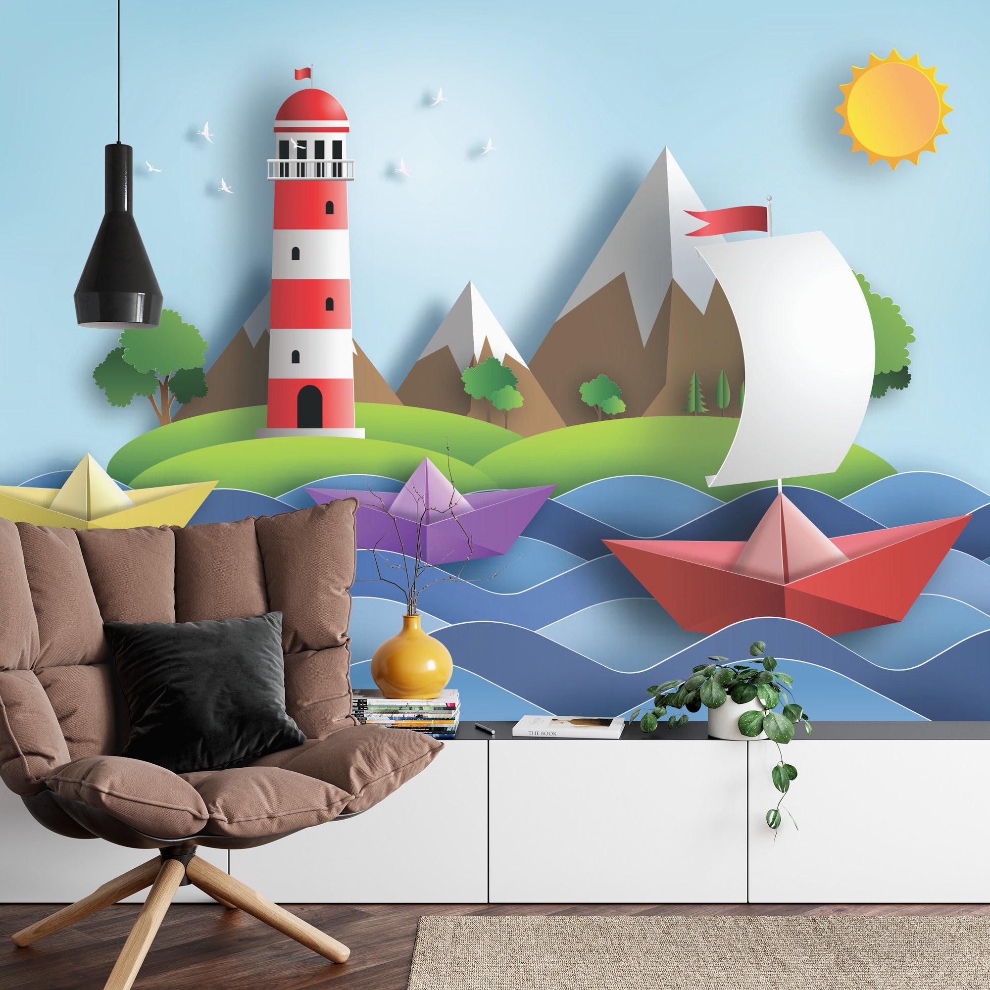 Fototapeta Seria Wycinanek „Sail Away”.