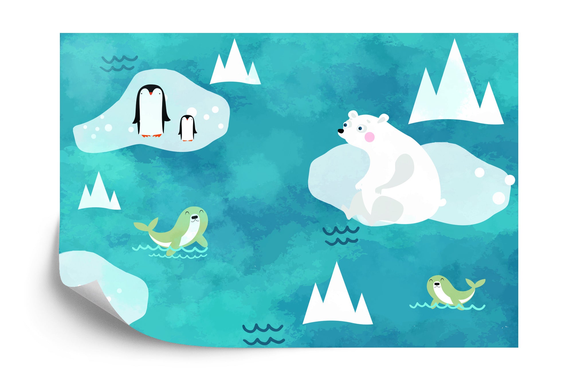 Fototapeta Polar &amp; Pengi