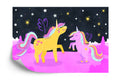 Fototapeta Ula La Unicornio &amp; Lola Pod Gwiazdami
