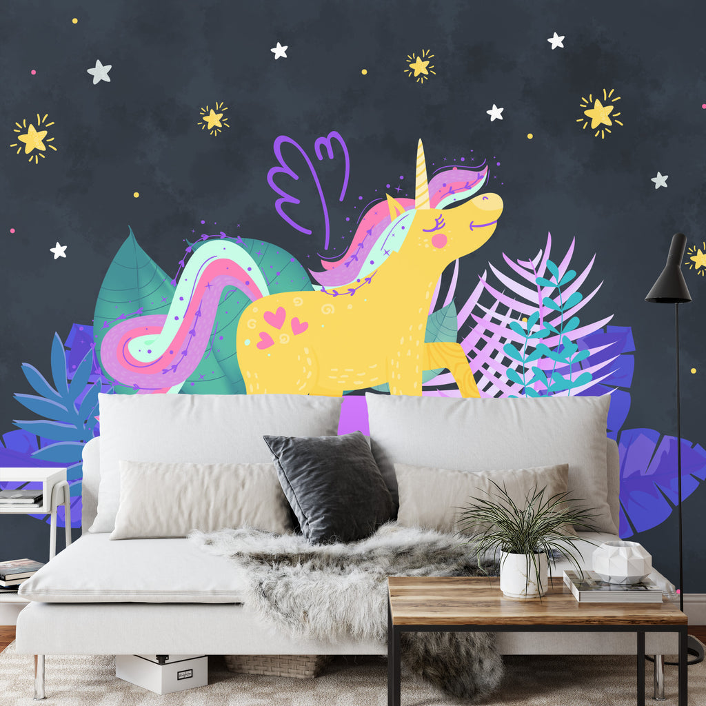 Fototapeta Ula La Unicornio Night Stars