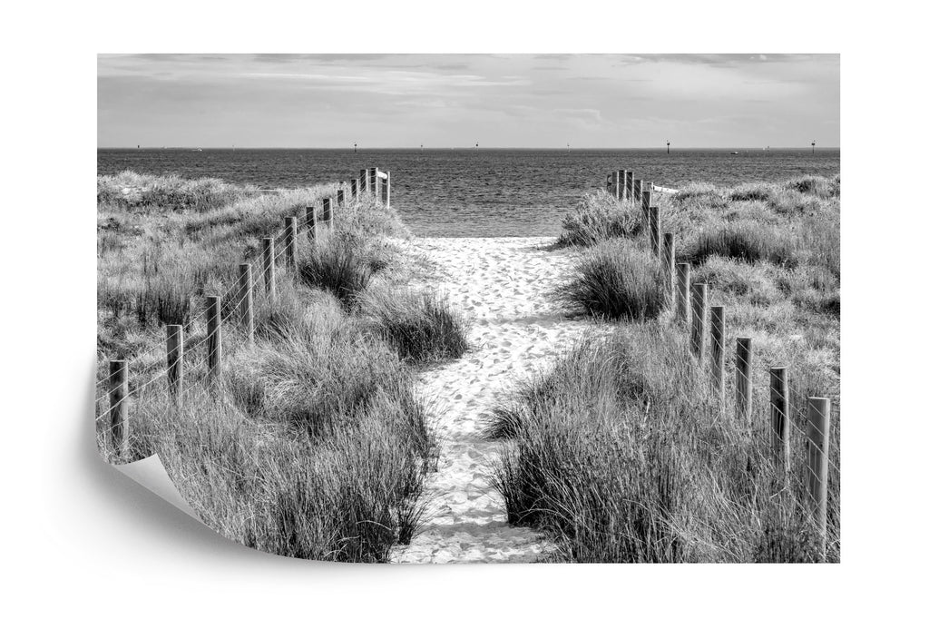 Fototapeta Chodźmy Na Plażę Black &amp; White