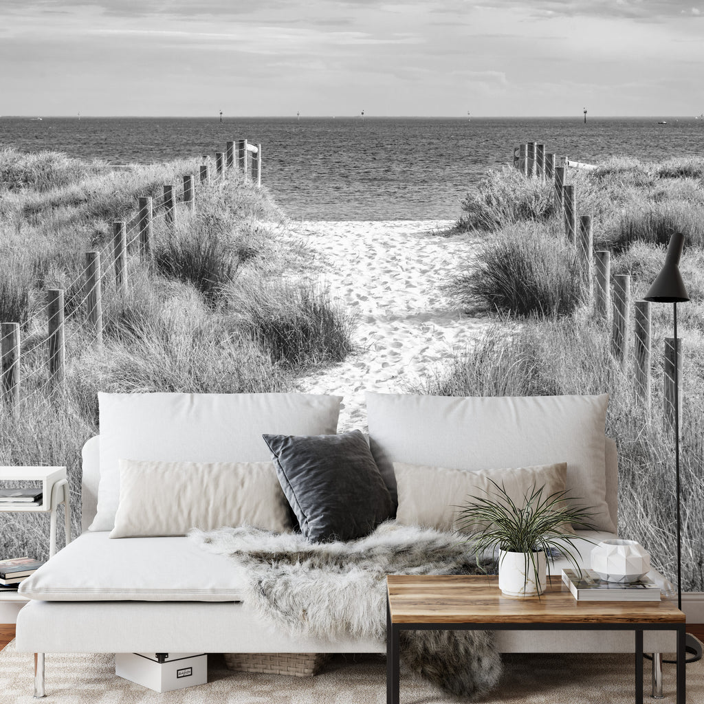Fototapeta Chodźmy Na Plażę Black &amp; White