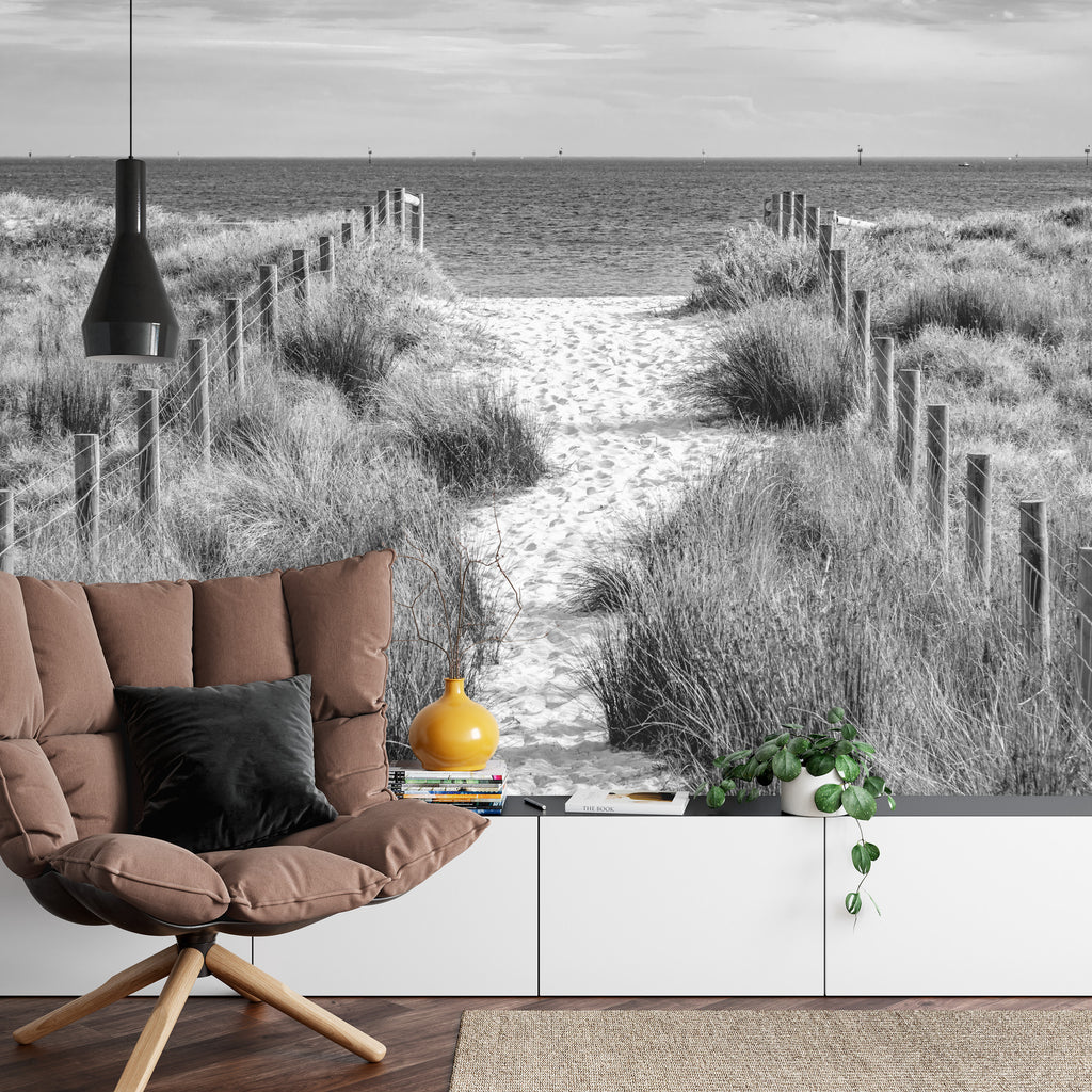 Fototapeta Chodźmy Na Plażę Black &amp; White