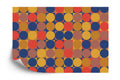 Fototapeta Geometryczne Kółka Retro