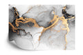 Fototapeta Black Gold Abstract Background Of Marble Liquid Ink Art Painting On Paper . Image Of Original Artwork Watercolor Alcohol Ink Paint On High Quality Paper Texture .