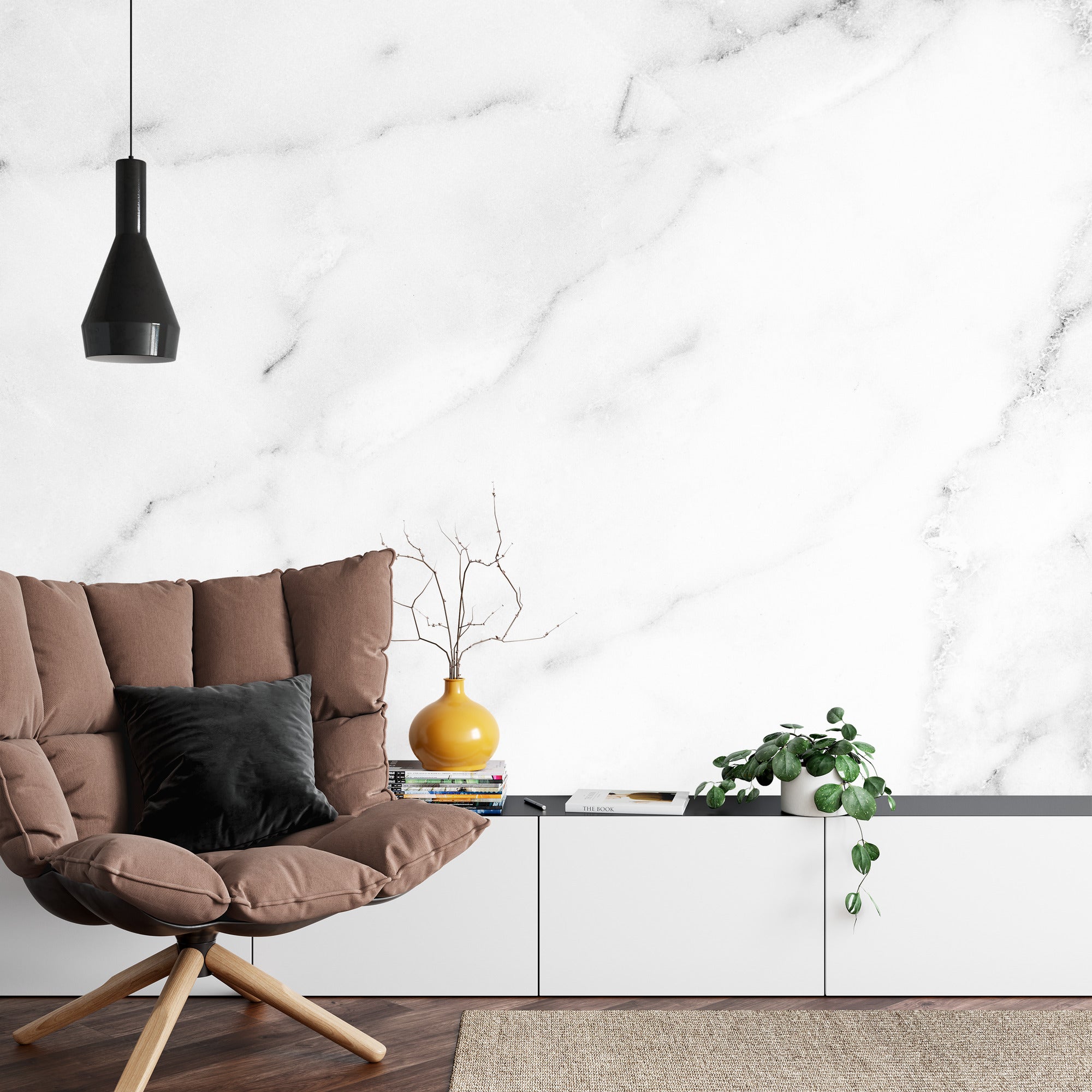 Fototapeta Marble Granite White Background Wall Surface Black Pattern Graphic Abstract Light Elegant Black For Do Floor Ceramic Counter Texture Stone Slab Smooth Tile Gray Silver Natural For Interior Decoration.