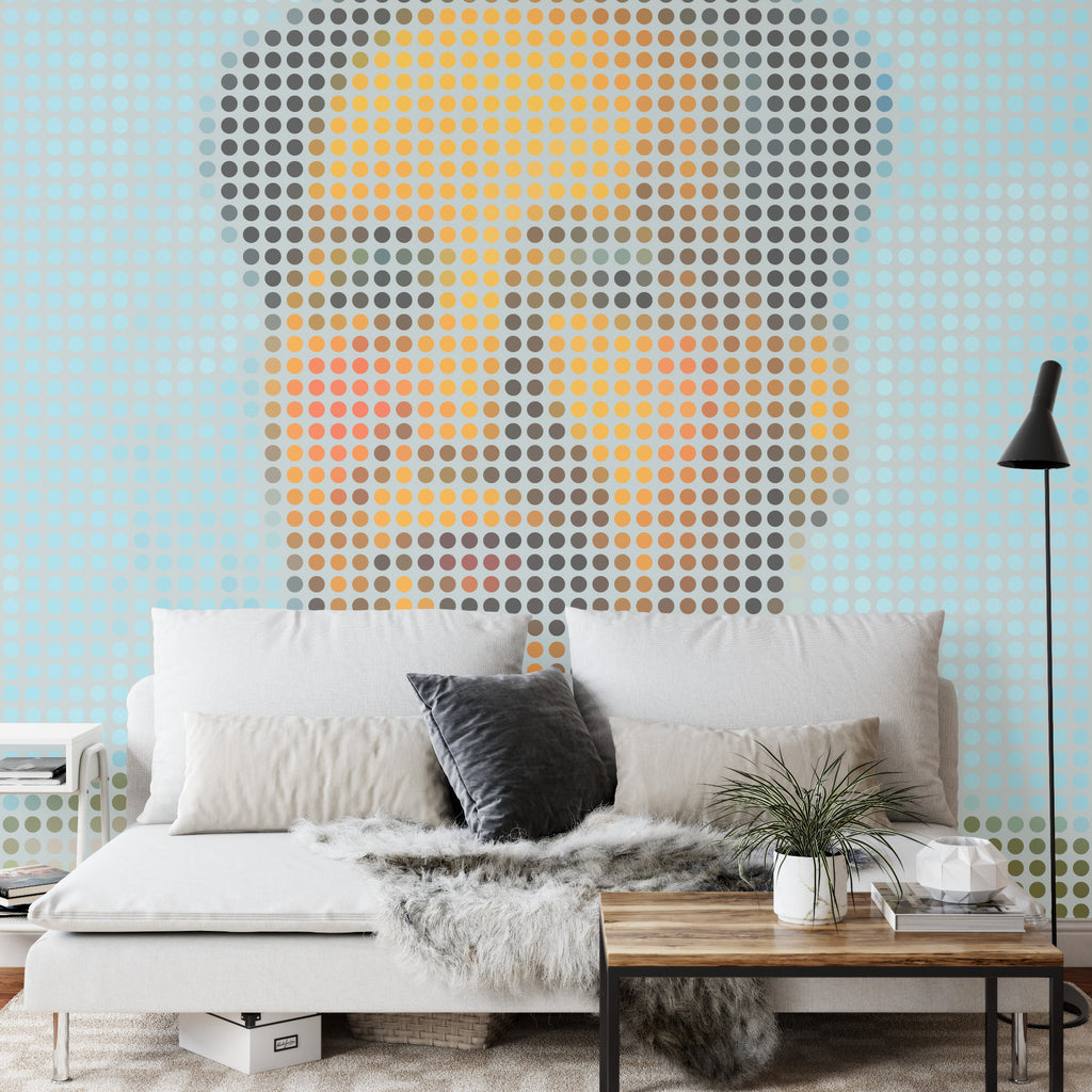 Fototapeta Kwadratowa Ikona Mao