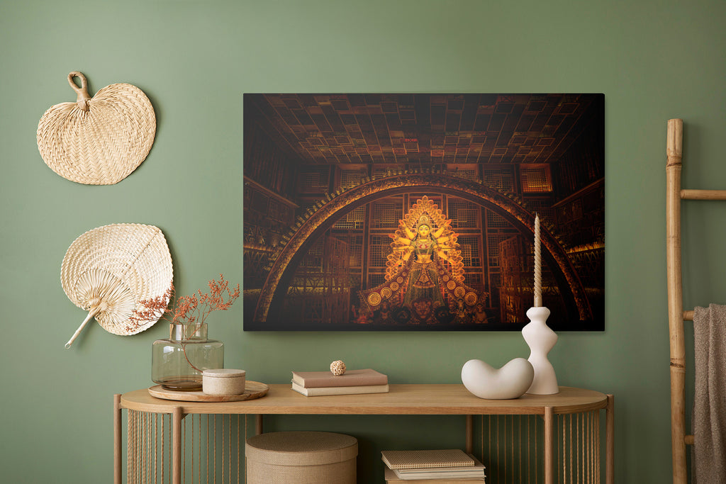 Obraz Na Płótnie Bogini Durga W Pandal