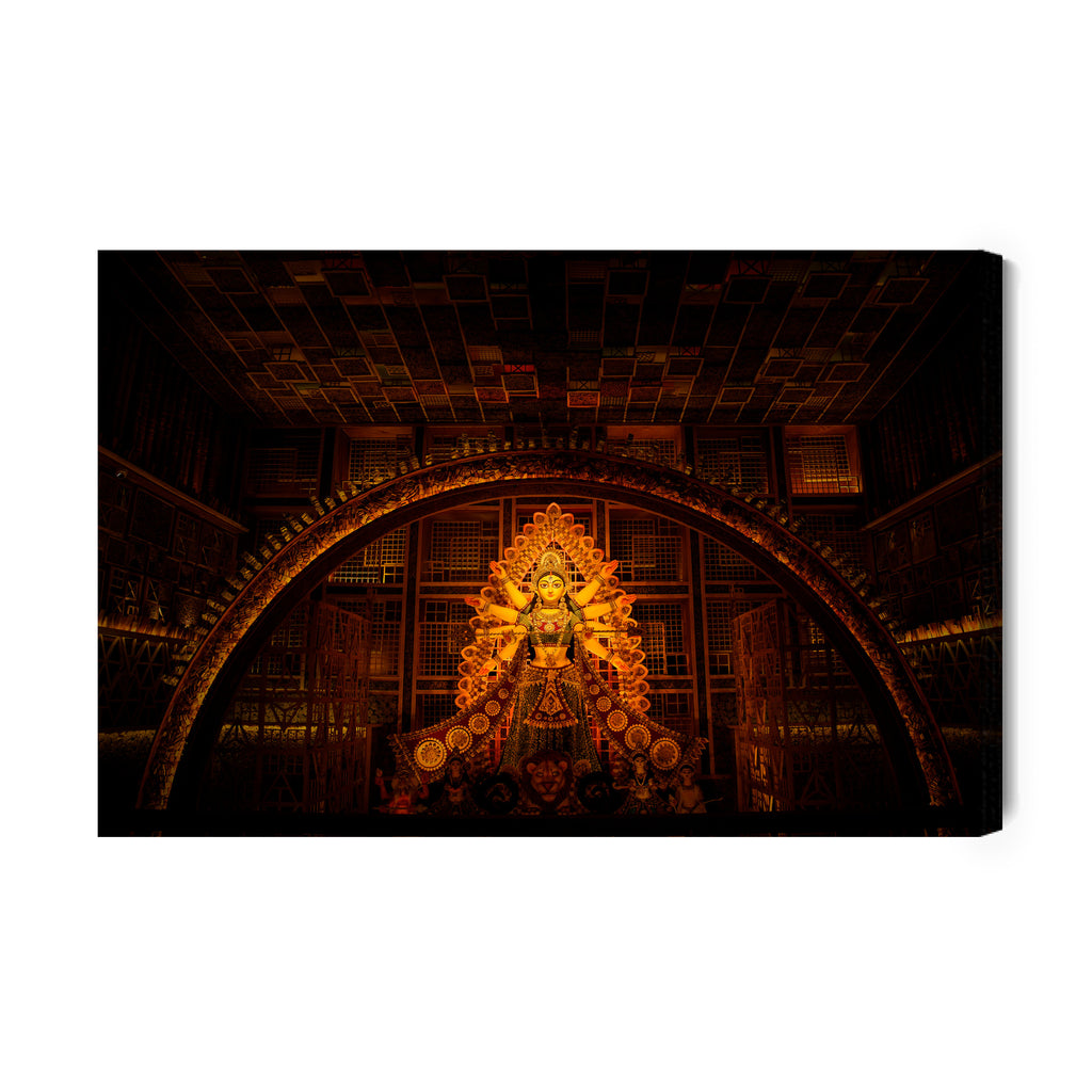 Obraz Na Płótnie Bogini Durga W Pandal