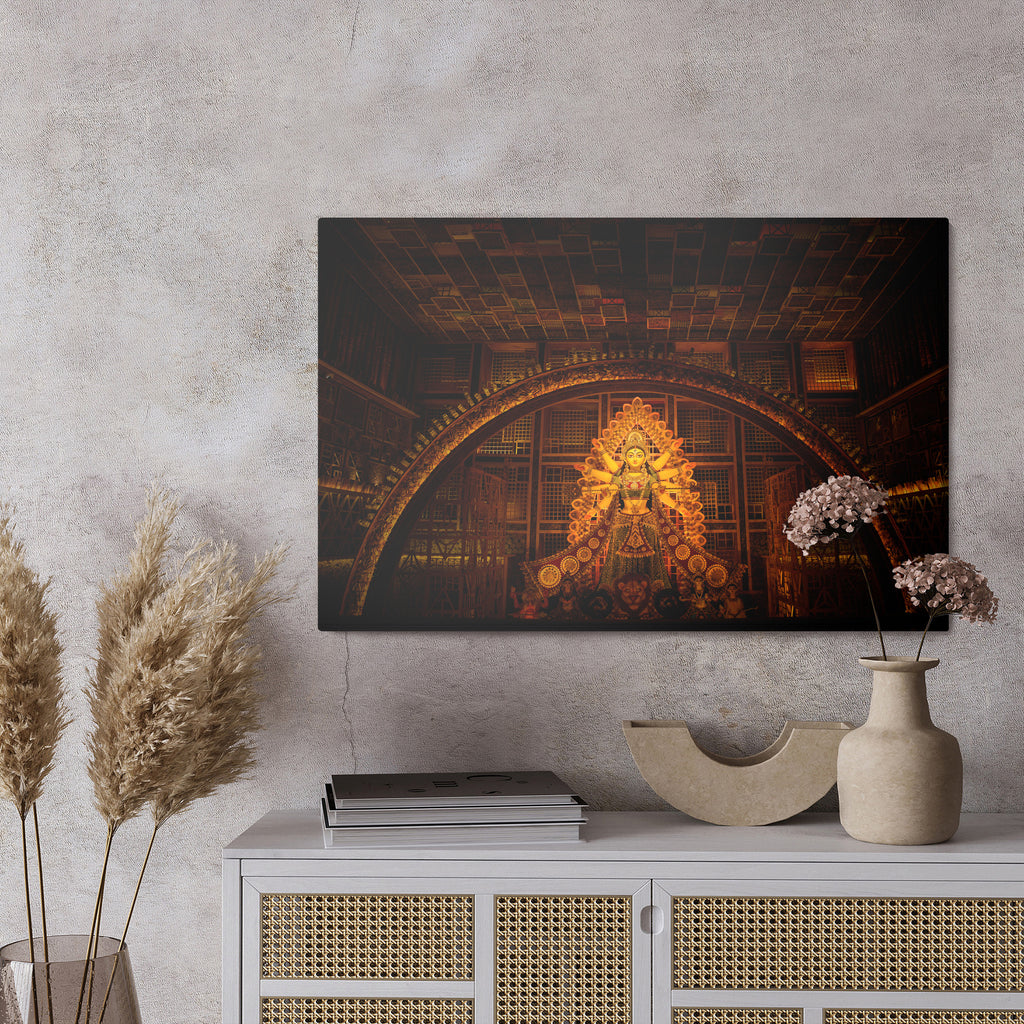 Obraz Na Płótnie Bogini Durga W Pandal