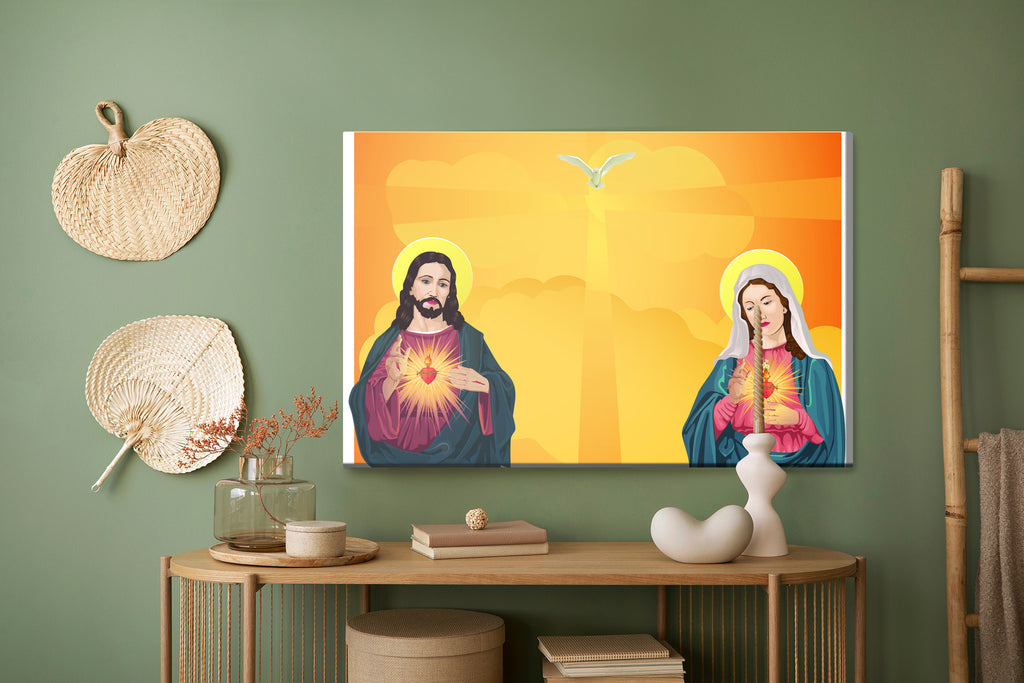 Obraz Na Płótnie Jezus I Maryja Panna
