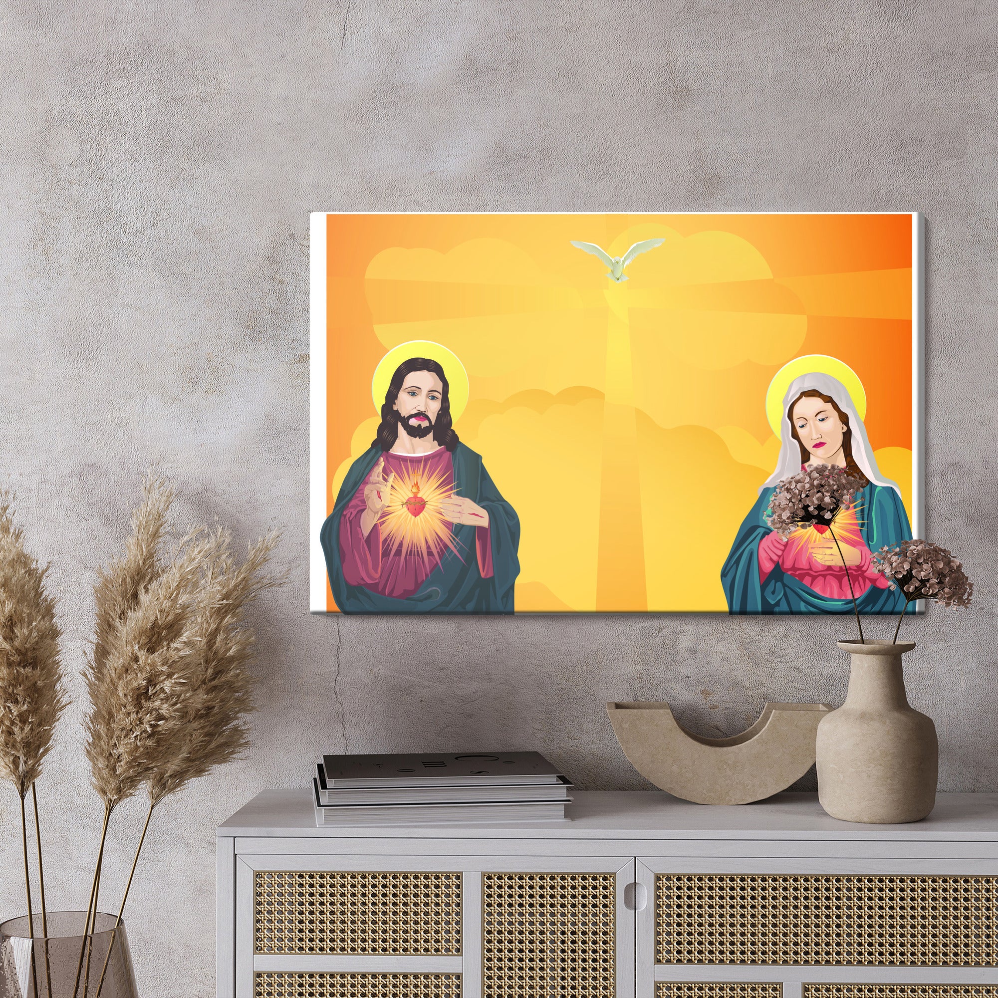 Obraz Na Płótnie Jezus I Maryja Panna