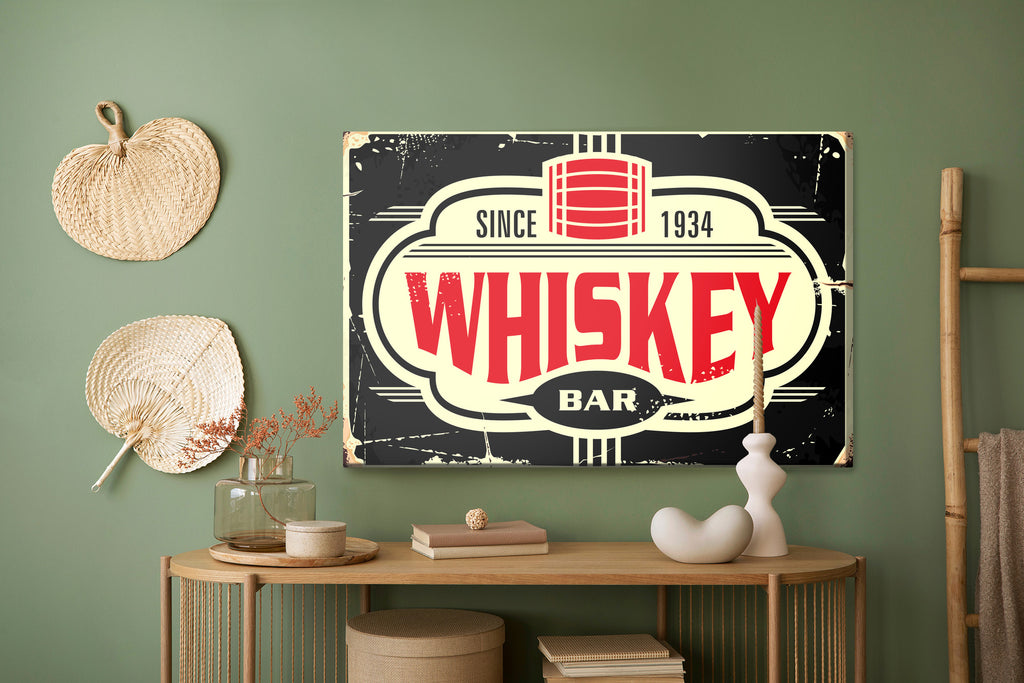 Obraz Na Płótnie Whisky W Stylu Vintage