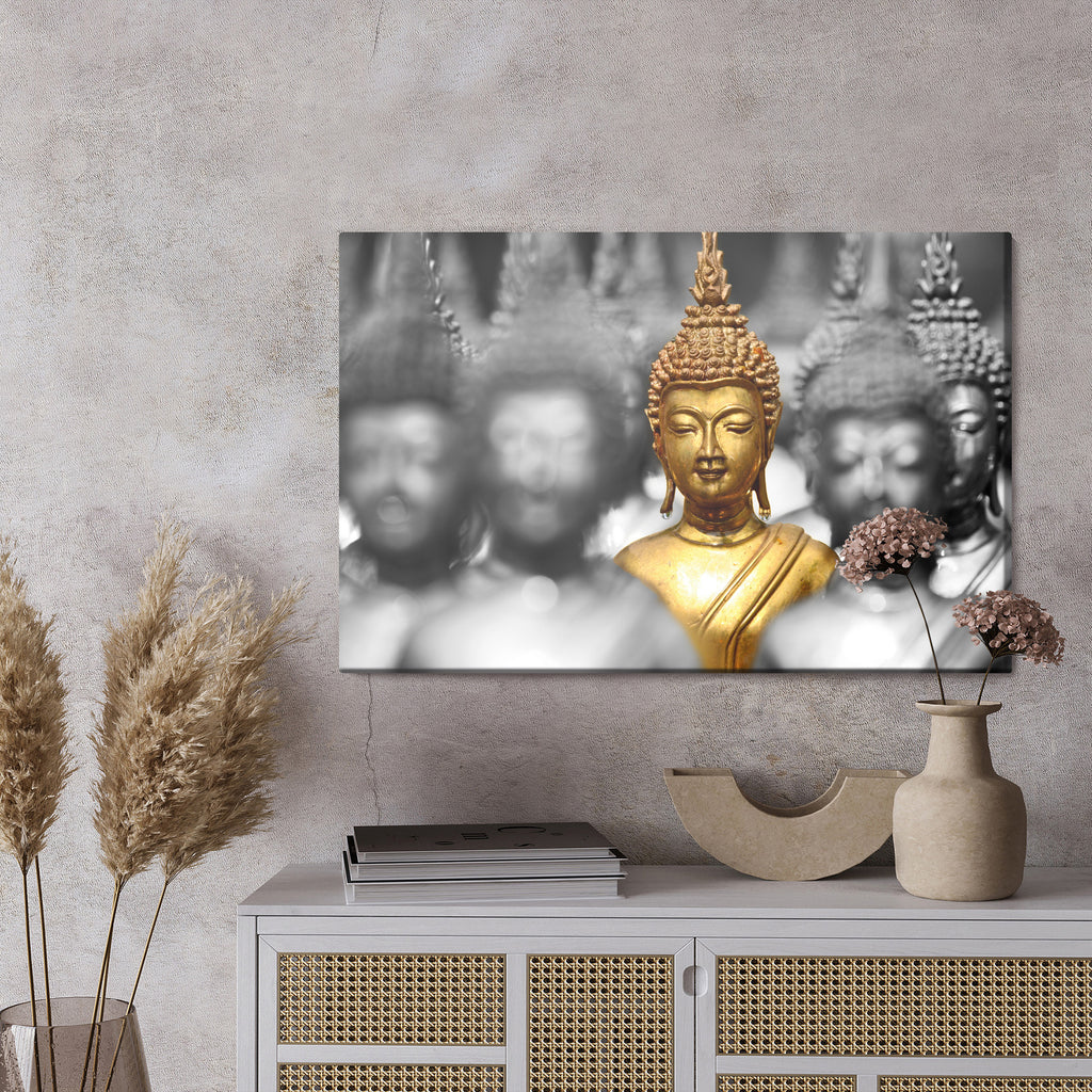 Obraz Na Płótnie Złoty Budda