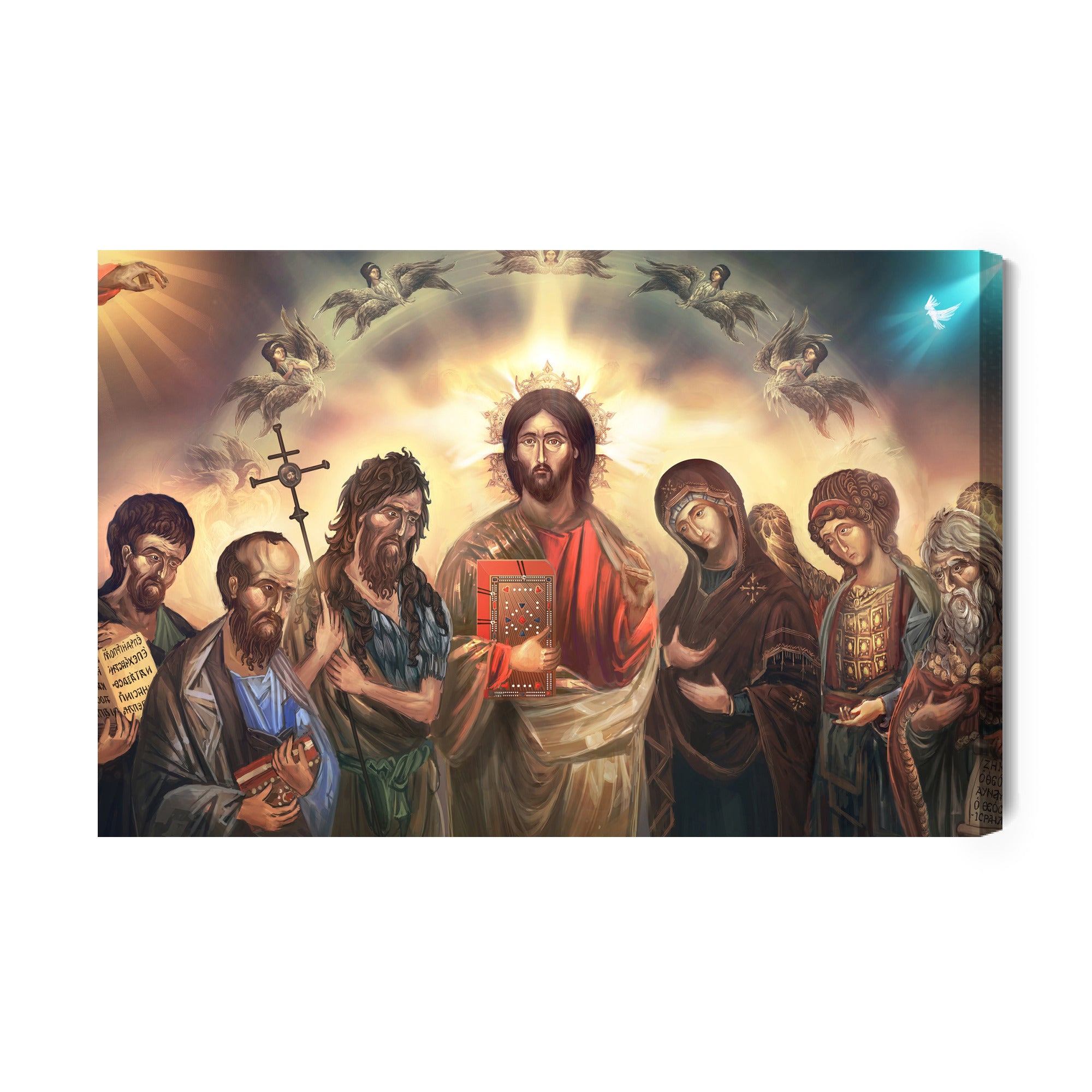 Obraz Na Płótnie Jezus Chrystus Otoczony Świętymi