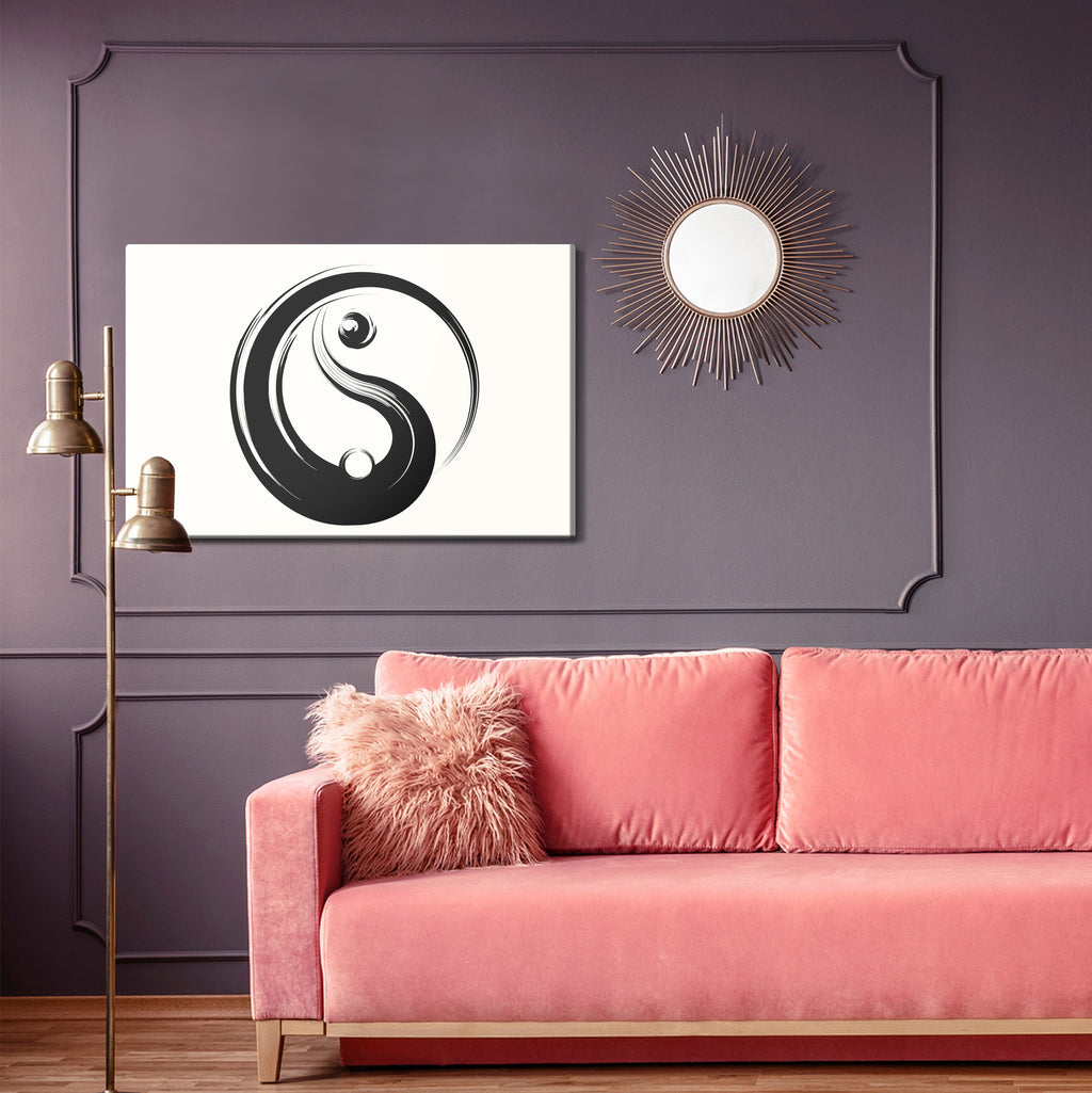 Obraz Na Płótnie Symbol Yin Yang