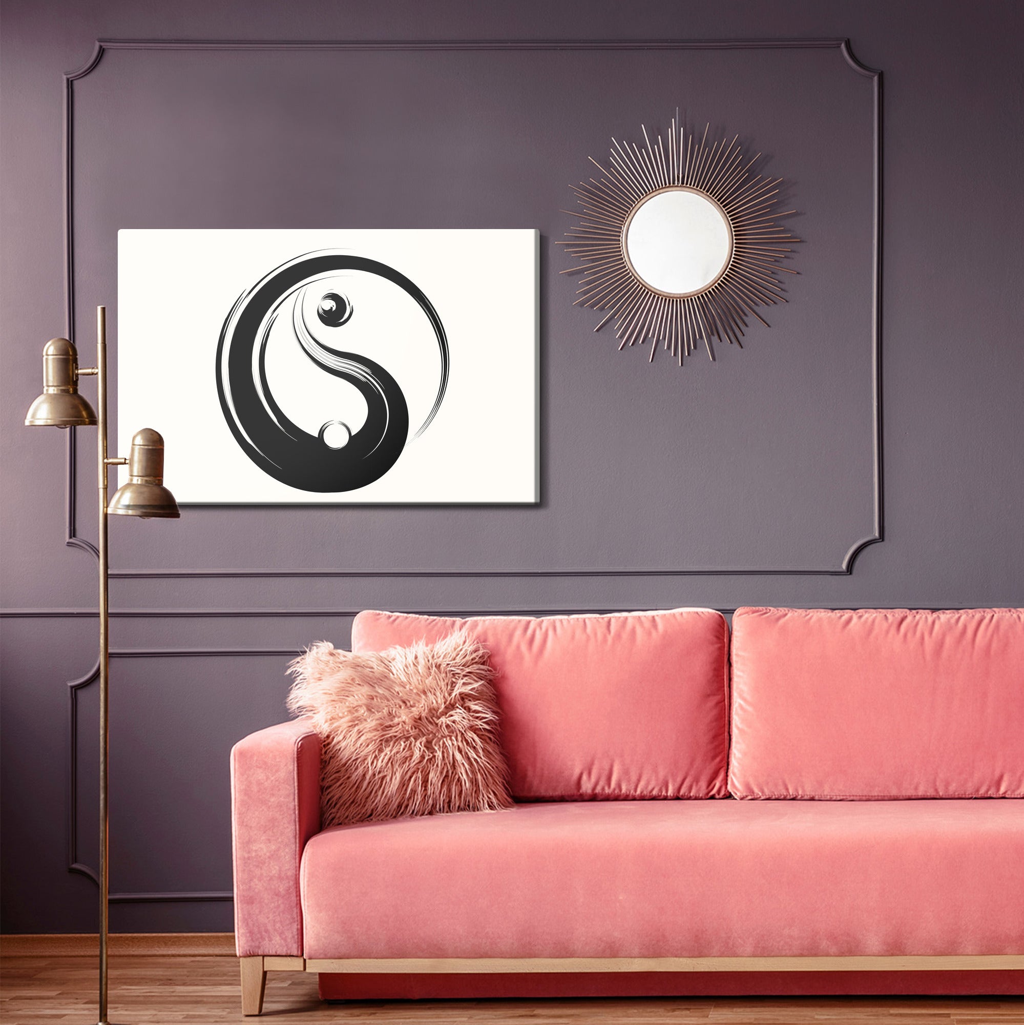 Obraz Na Płótnie Symbol Yin Yang