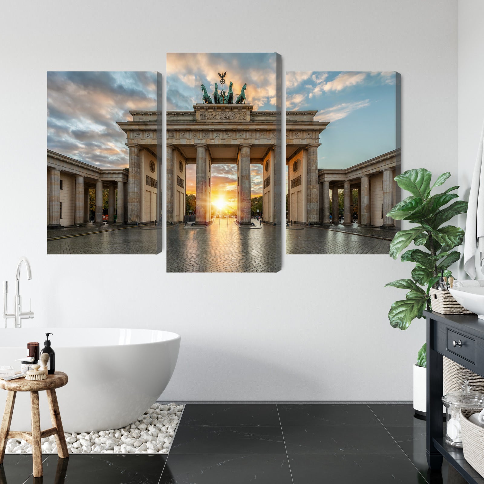 Obraz Wieloczęściowy Brama Brandenburska W Berlinie