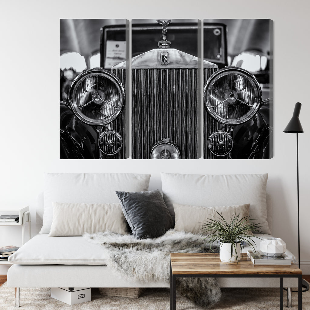 Obraz Wieloczęściowy Rolls Royce Z Bliska