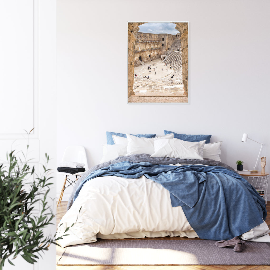 Plakat Architektura Starożytnej Świątyni