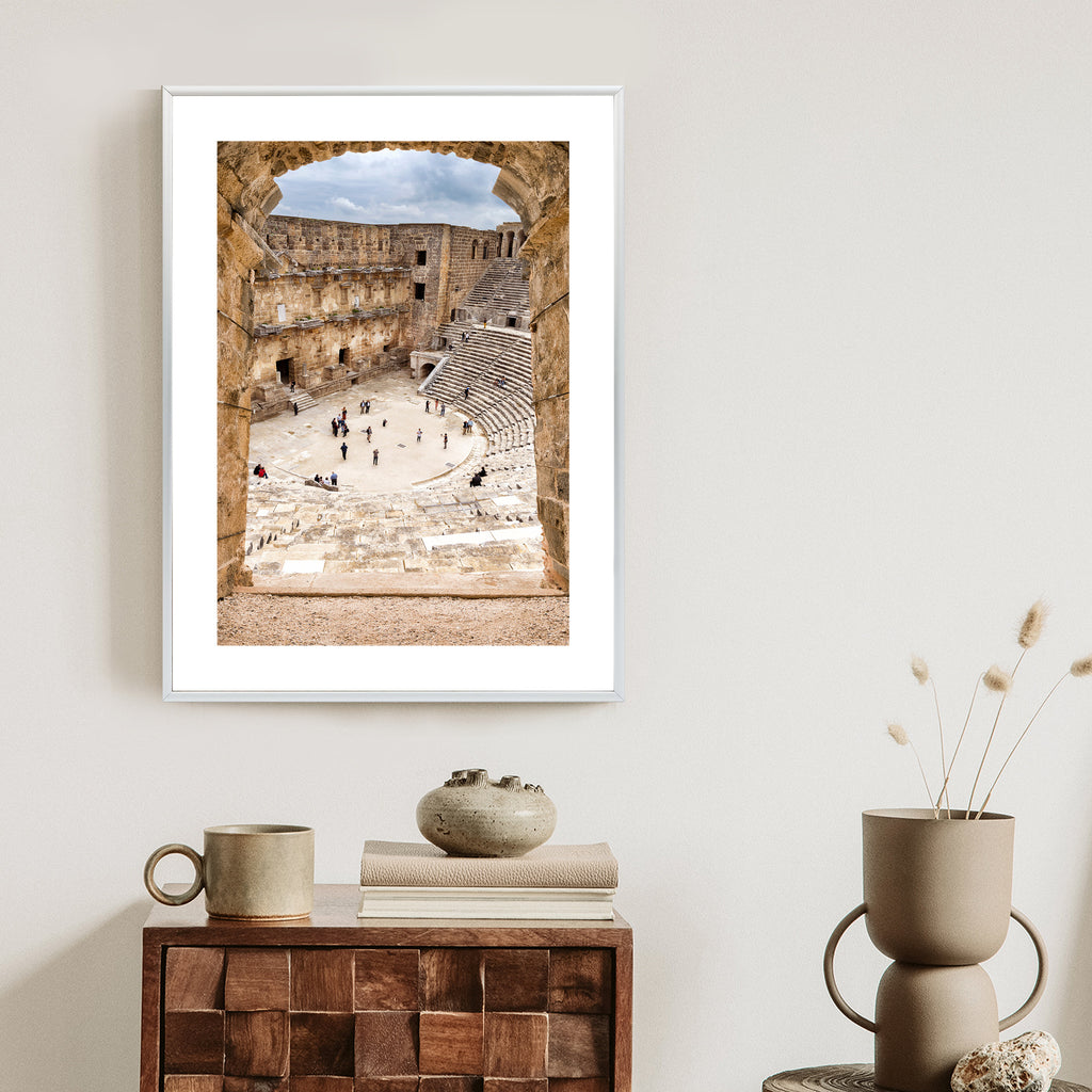 Plakat Architektura Starożytnej Świątyni