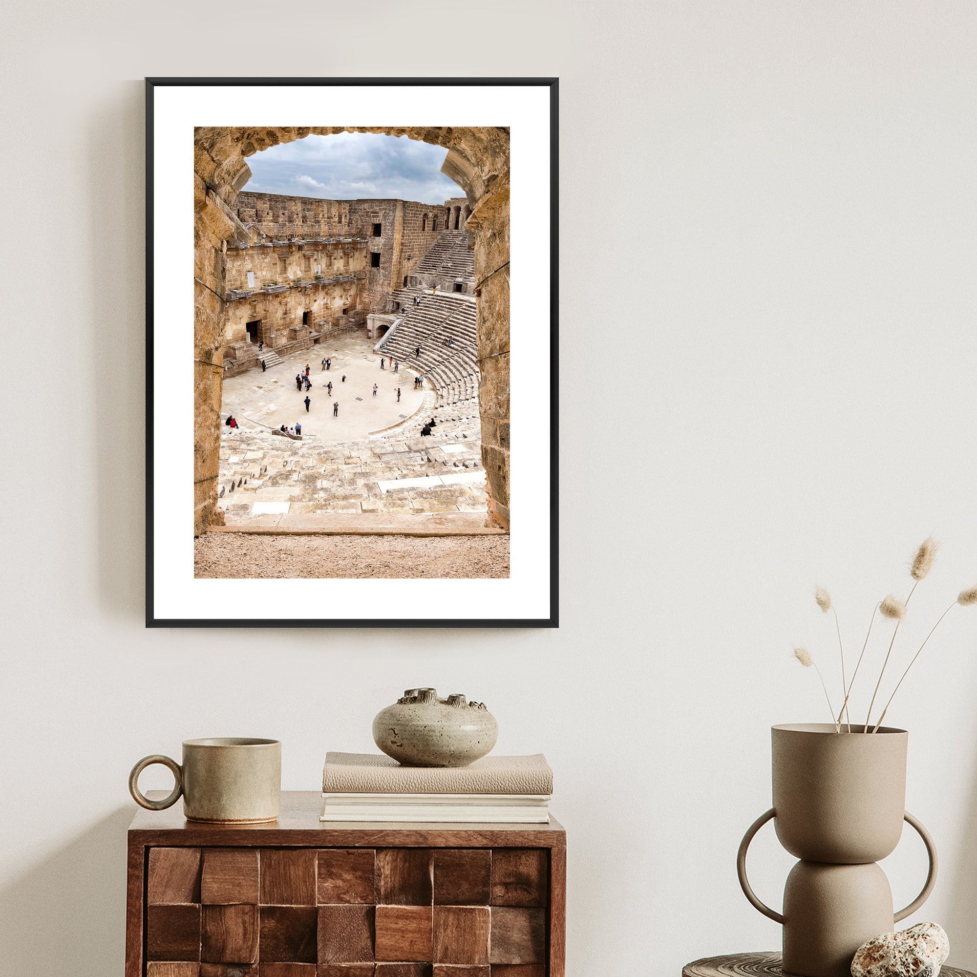 Plakat Architektura Starożytnej Świątyni