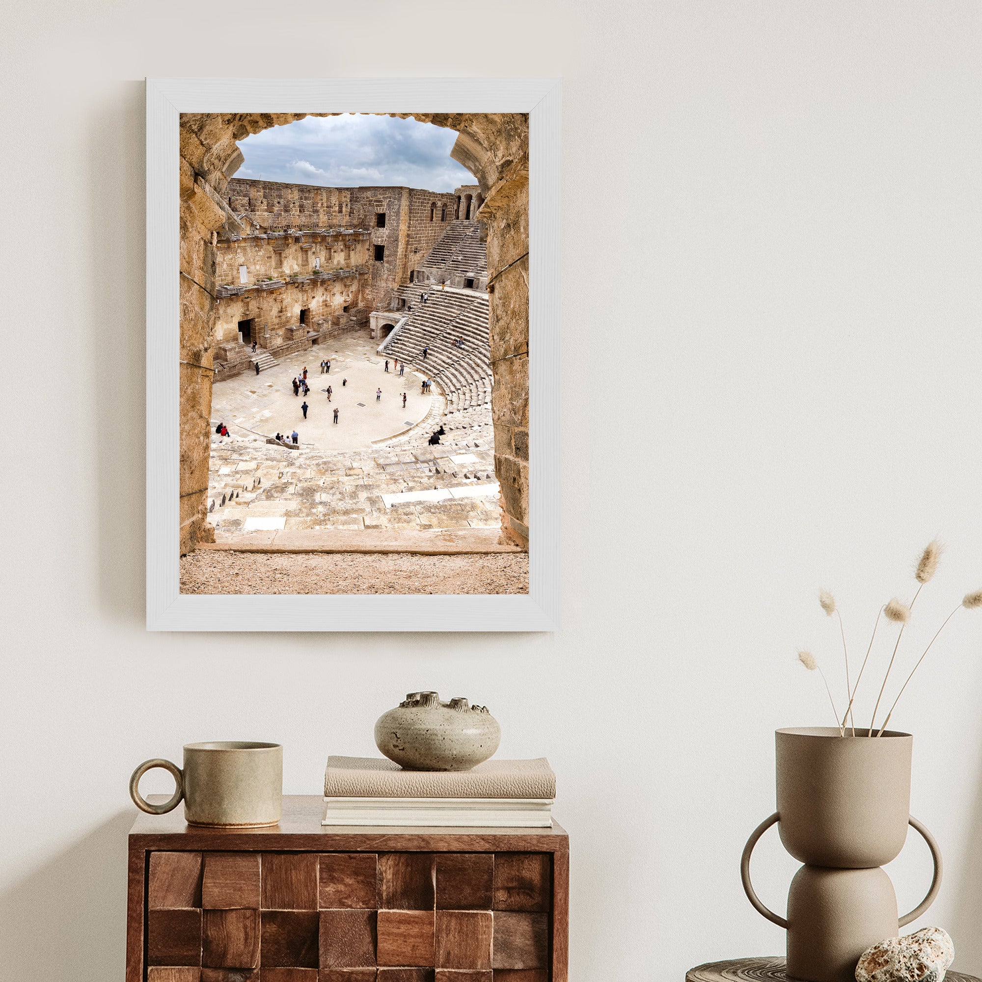 Plakat Architektura Starożytnej Świątyni