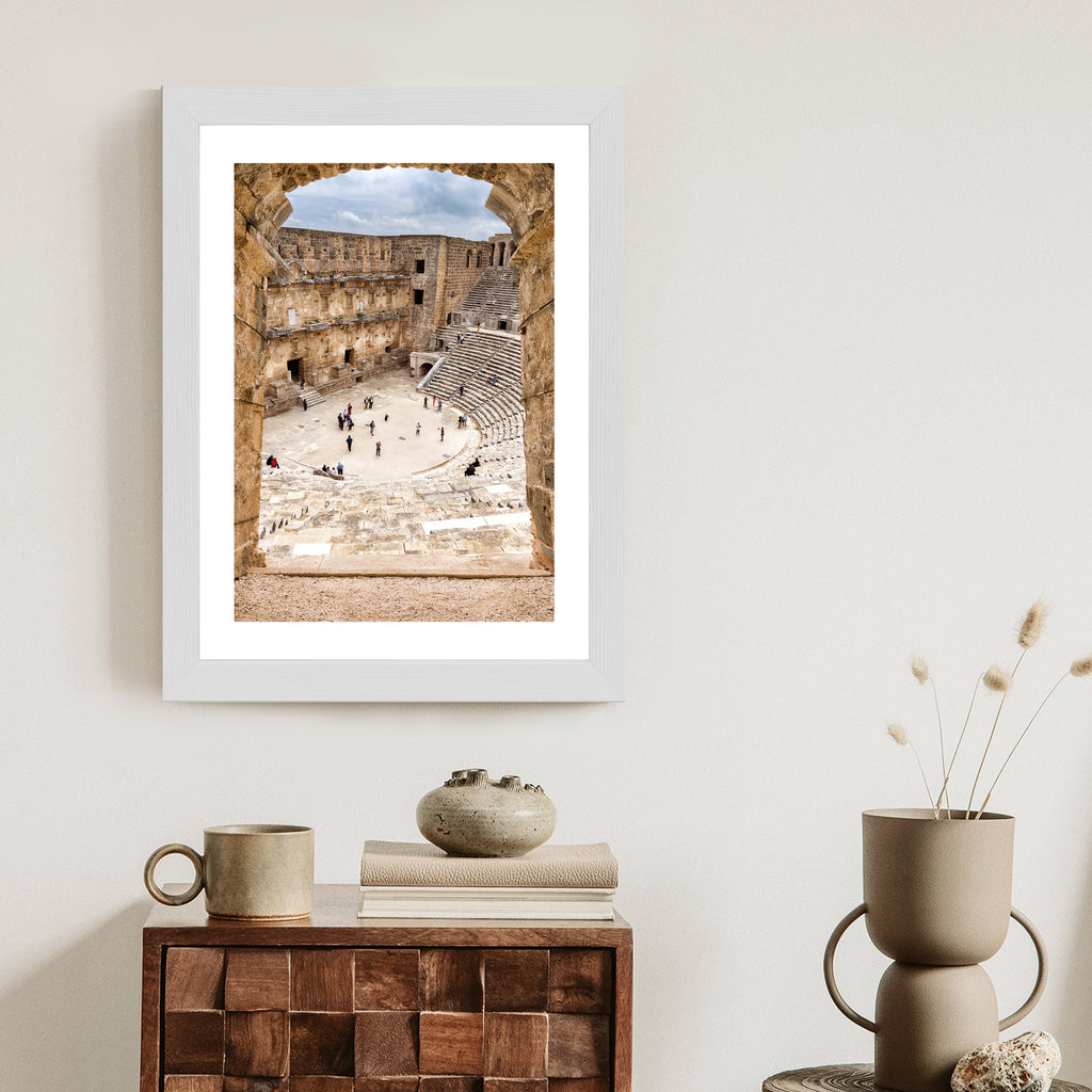 Plakat Architektura Starożytnej Świątyni