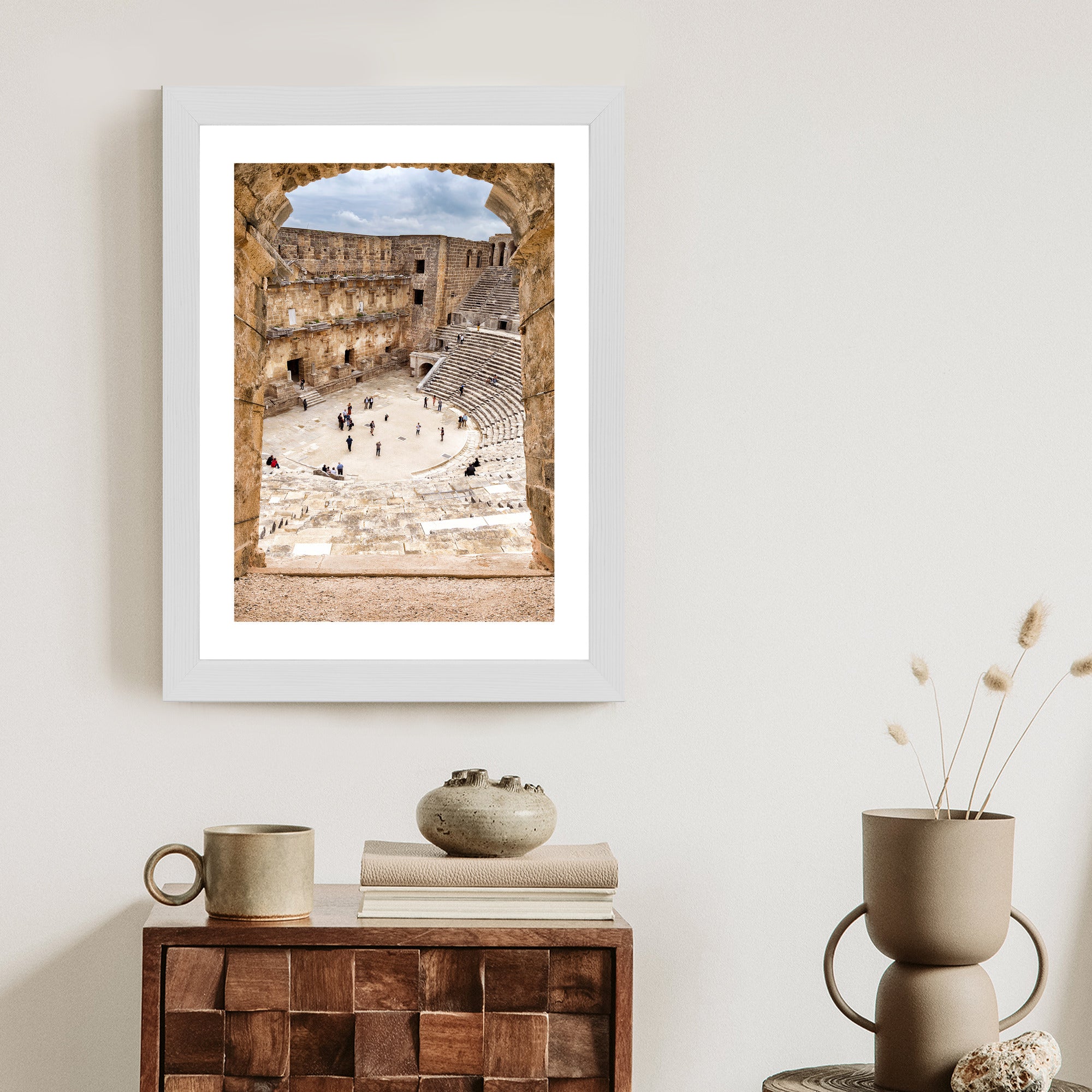 Plakat Architektura Starożytnej Świątyni