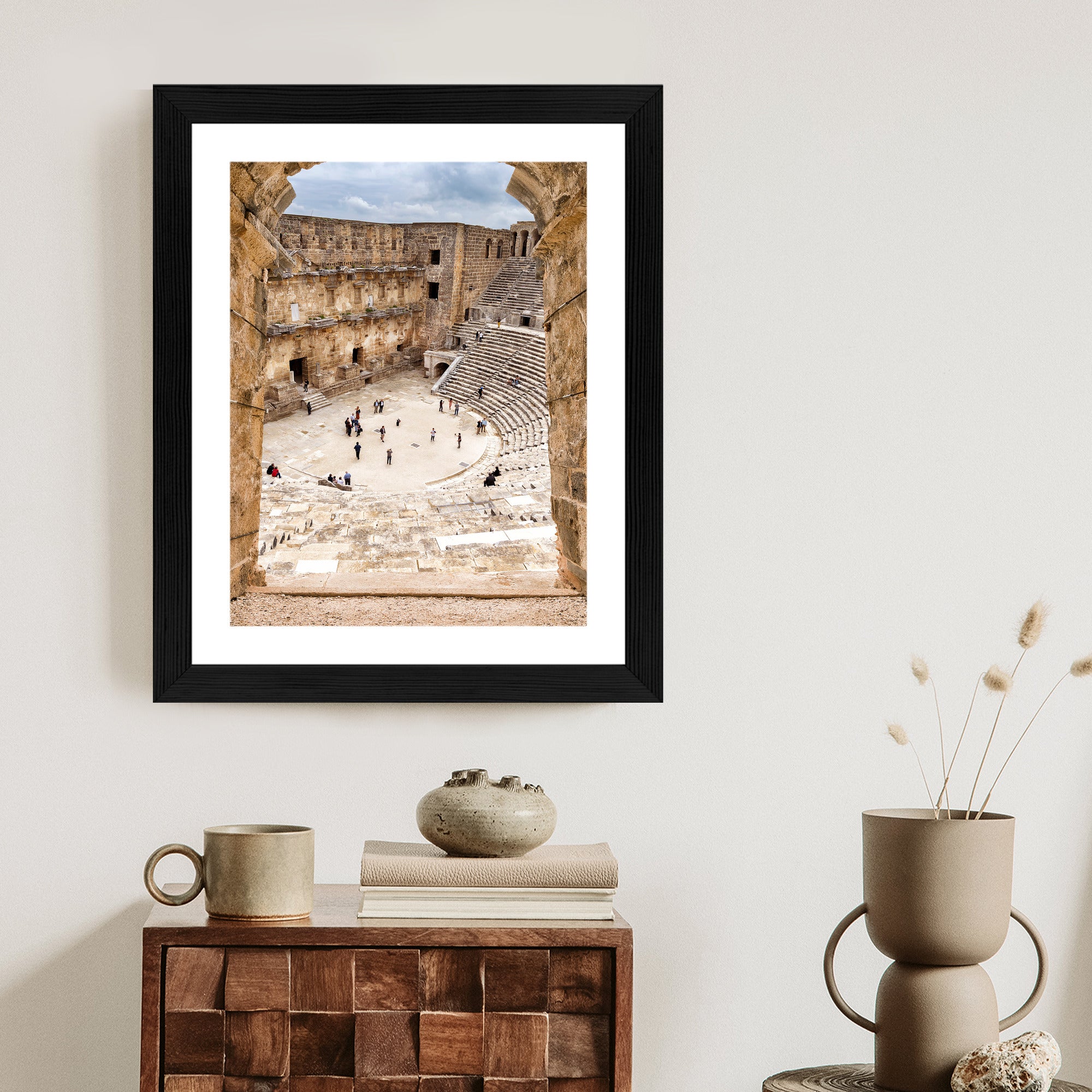Plakat Architektura Starożytnej Świątyni