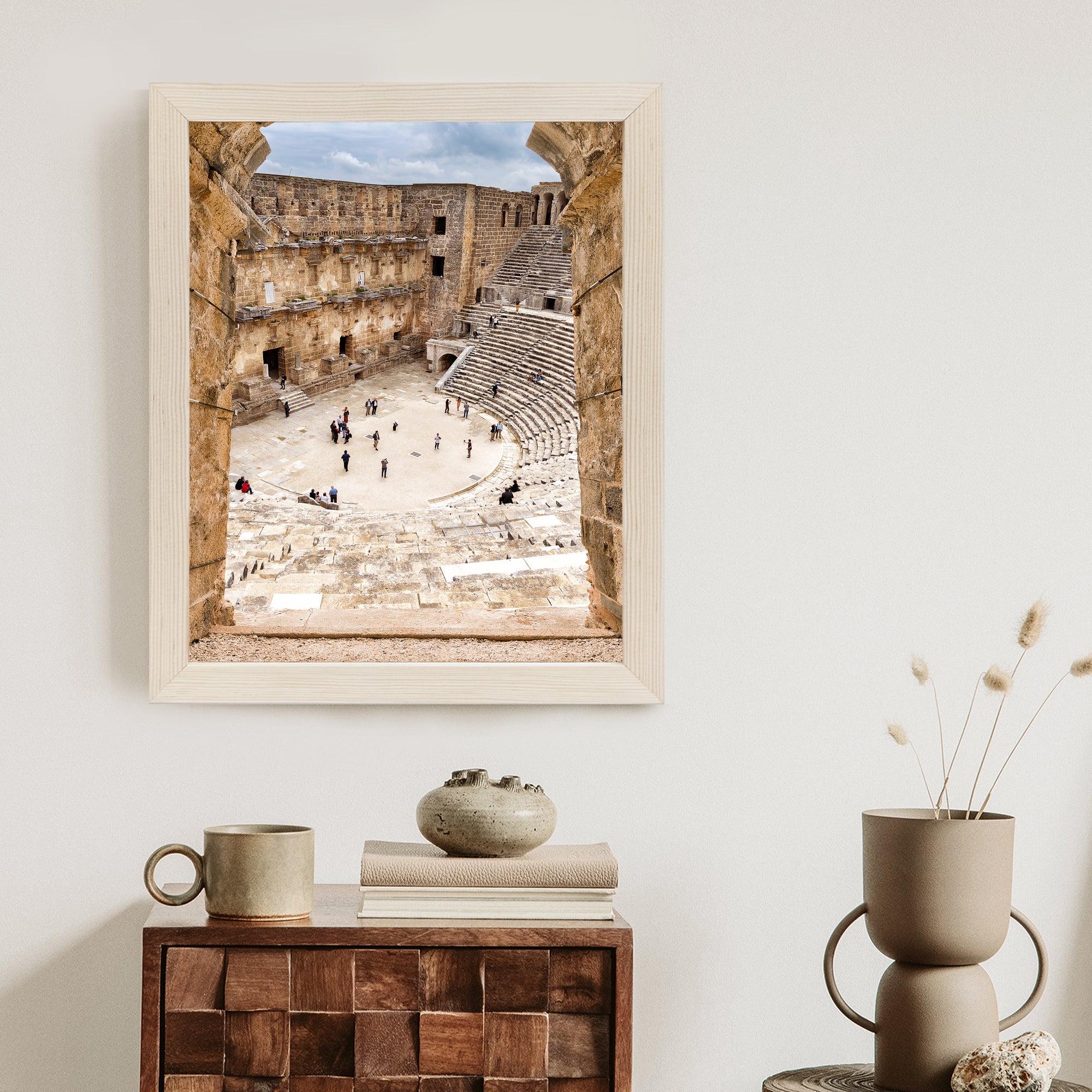Plakat Architektura Starożytnej Świątyni