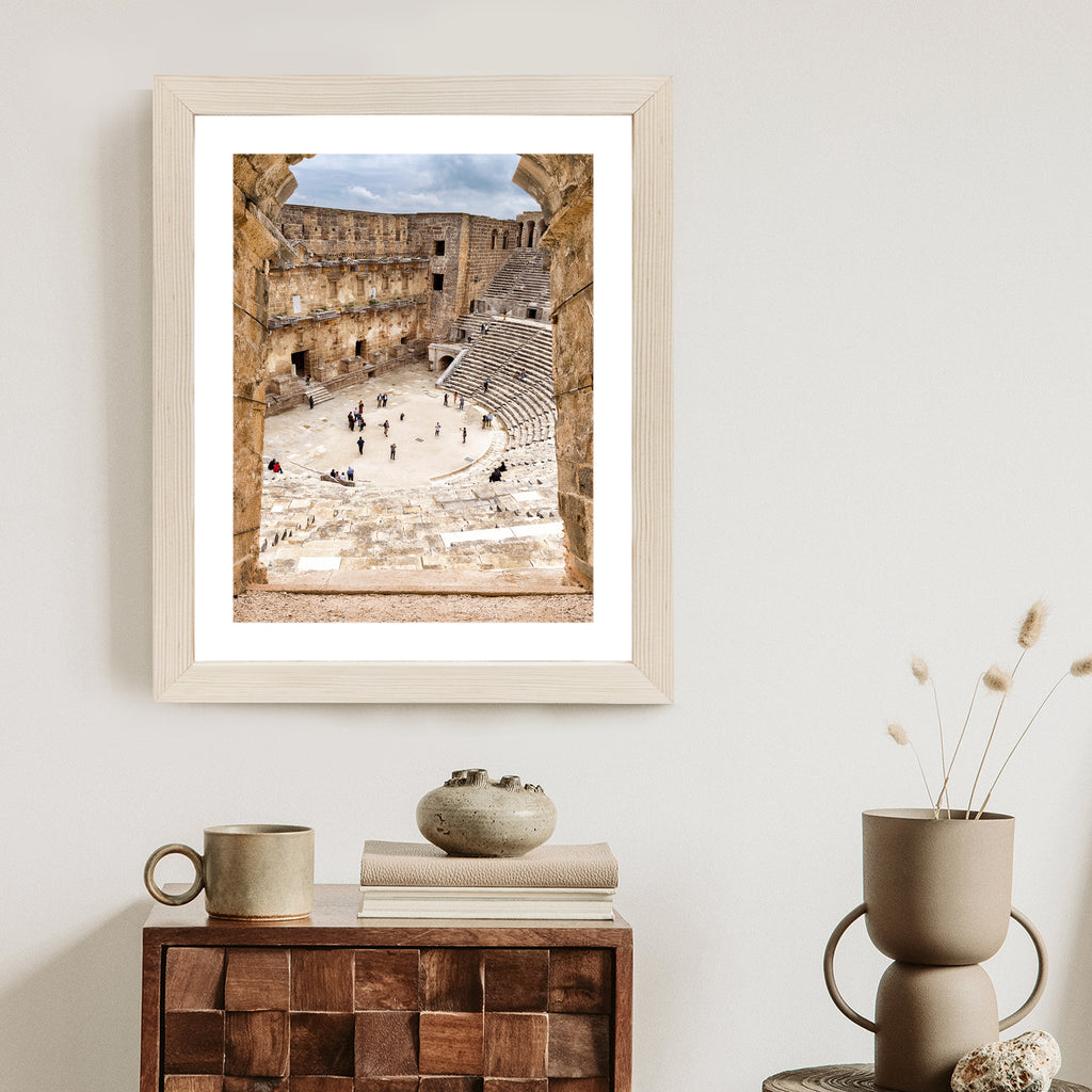 Plakat Architektura Starożytnej Świątyni