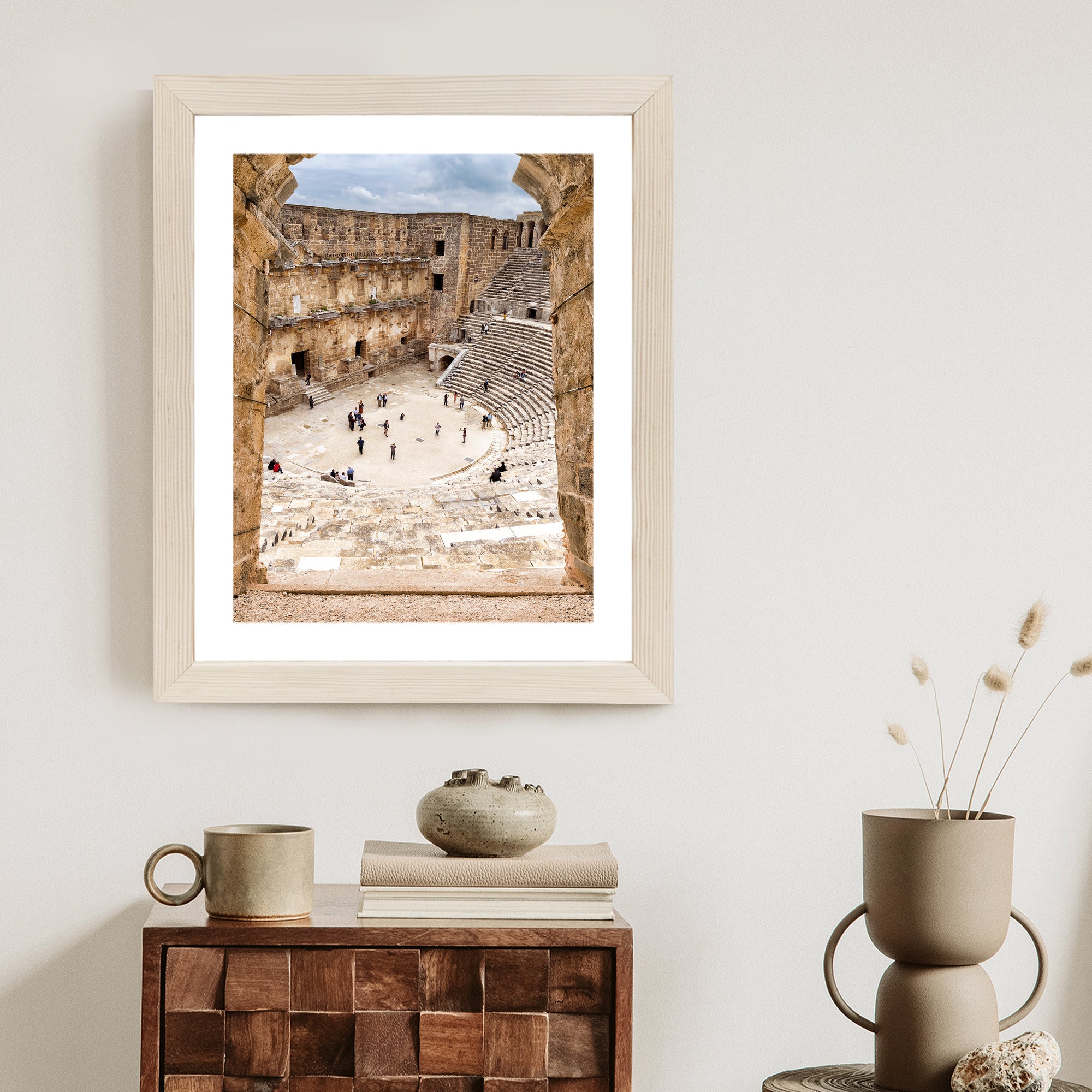 Plakat Architektura Starożytnej Świątyni