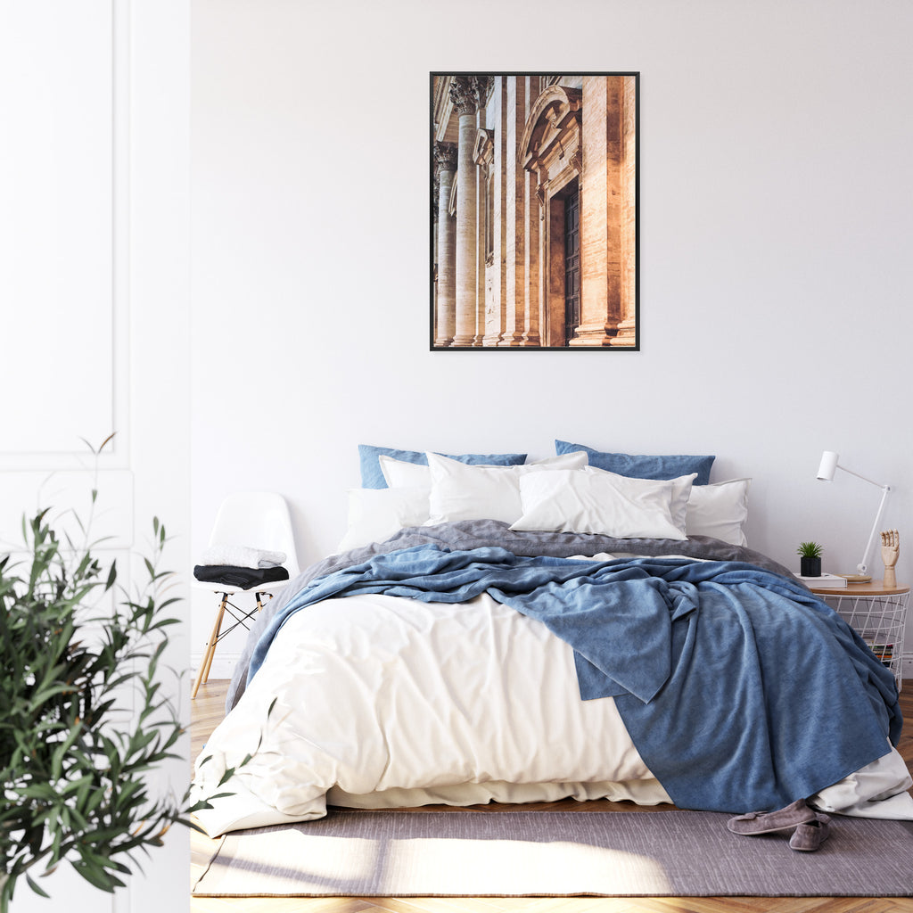 Plakat Kościół Świętego Ignacego Loyoli W Rzymie Architektura Rama Aluminiowa Kolor Czarny