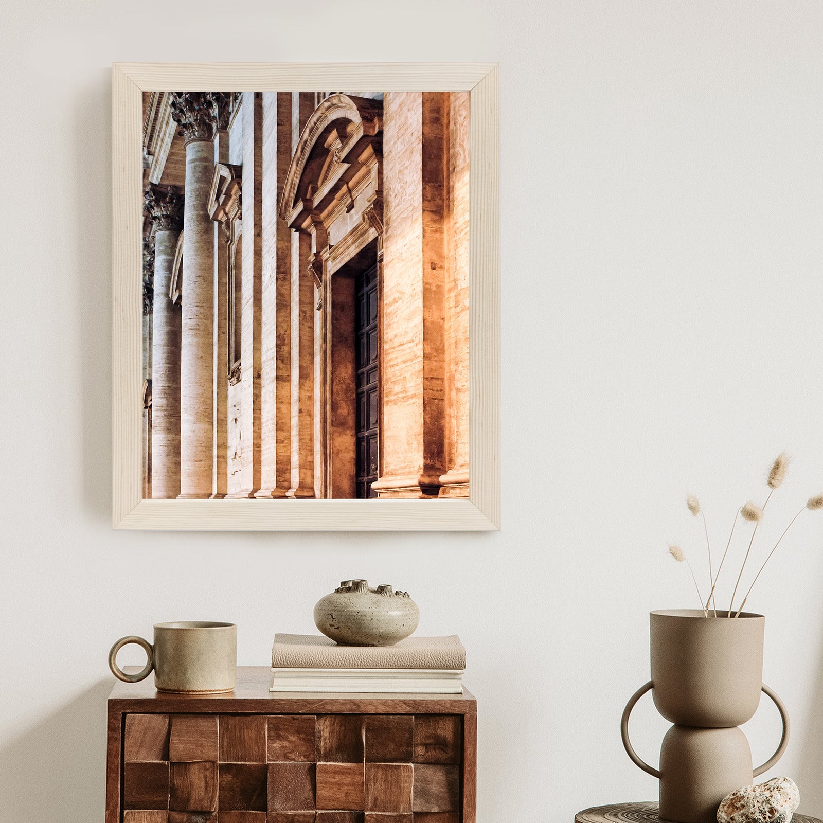 Plakat Kościół Świętego Ignacego Loyoli W Rzymie Architektura Rama Aluminiowa Kolor Czarny