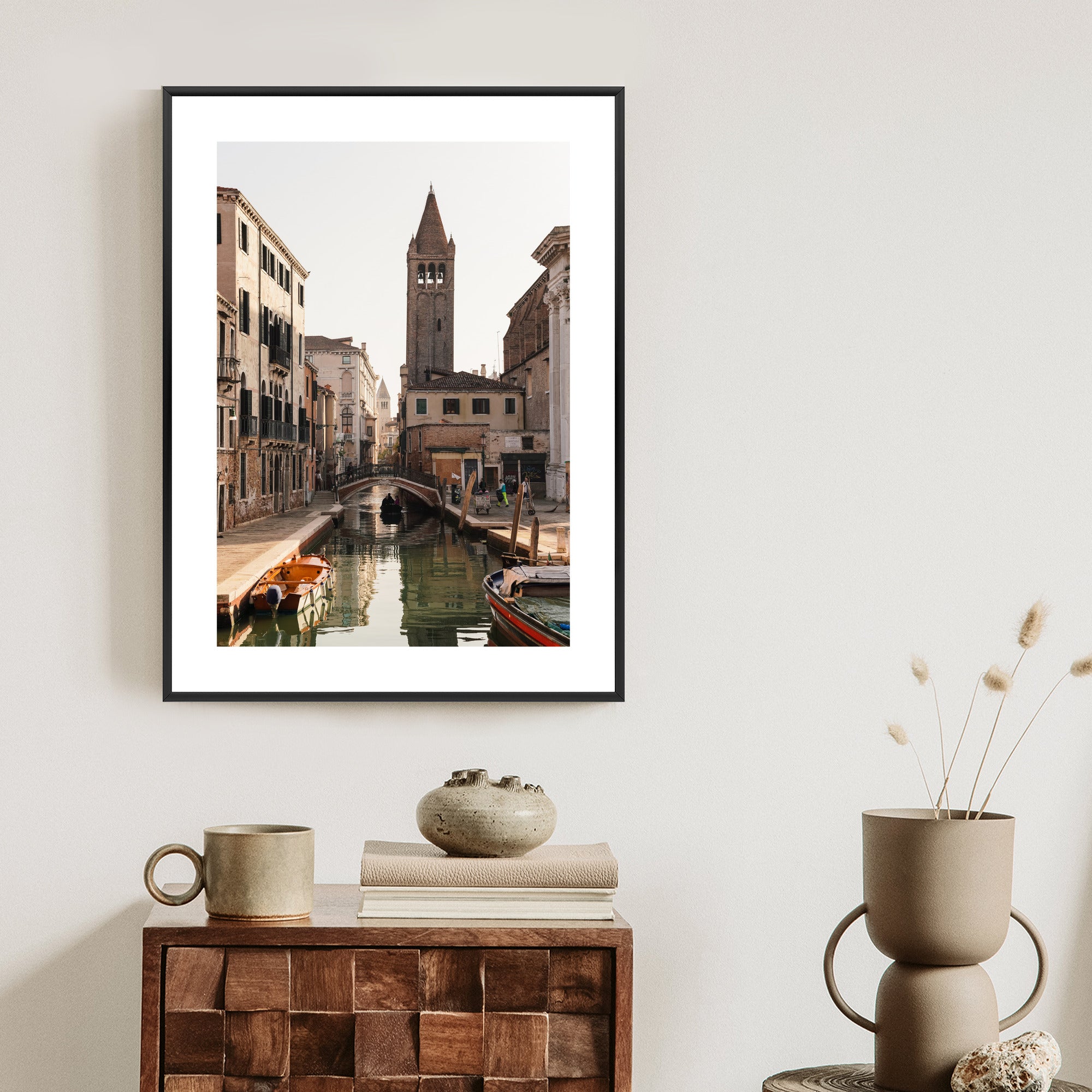 Plakat Architektura W Wenecji Rama Aluminiowa Kolor Czarny