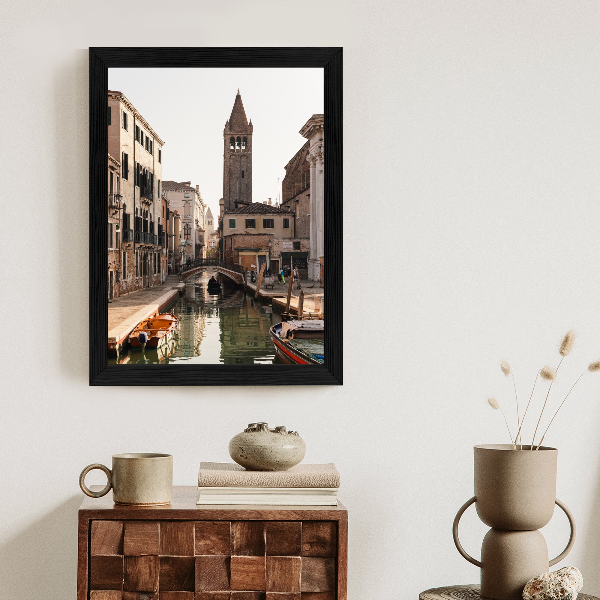 Plakat Architektura W Wenecji Rama Aluminiowa Kolor Czarny
